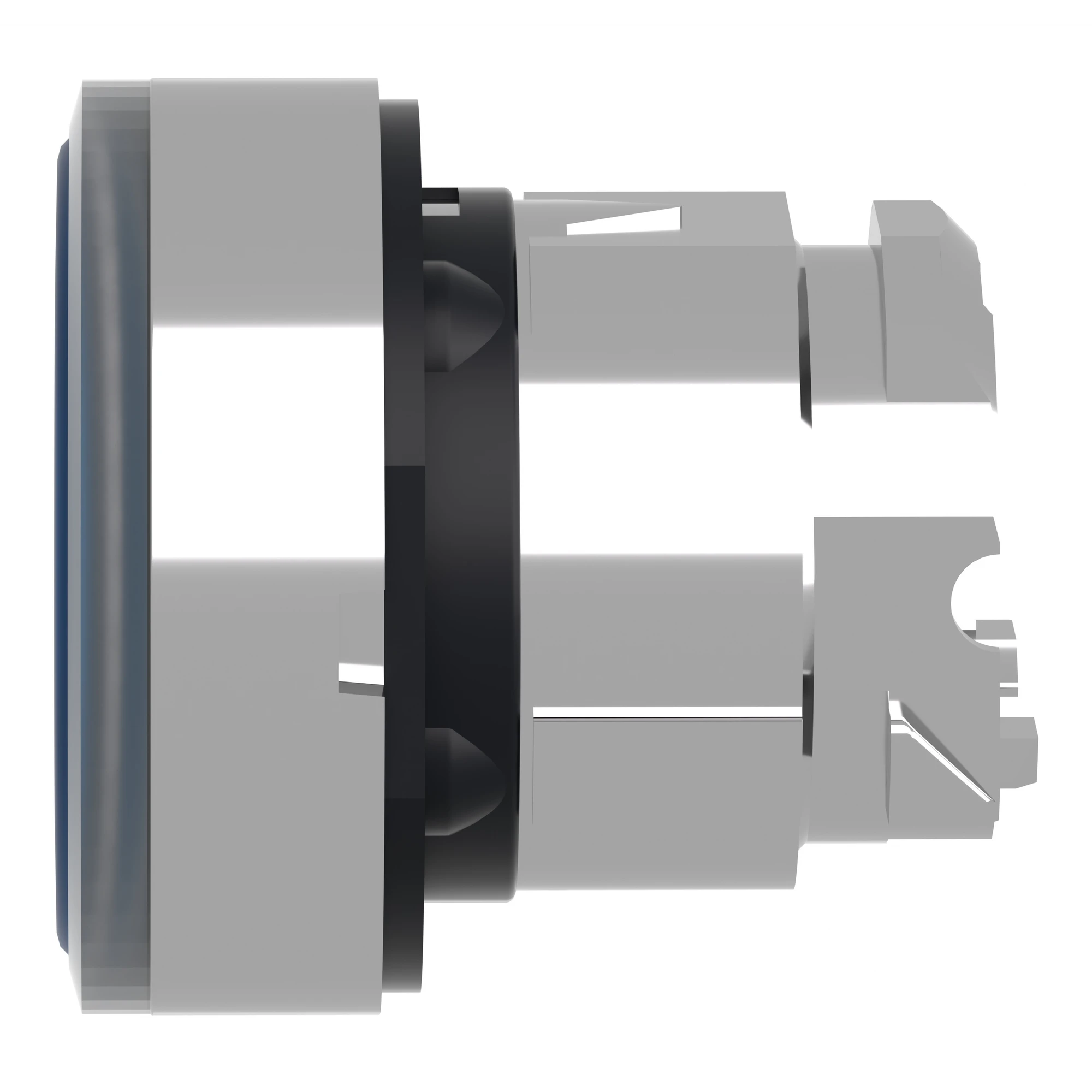 Schneider Electric ZB4BW36 Illuminated pushbutton, front element, Harmony XB4, metal, 22mm, blue, unmarked, momentary, smooth dome, BA9s (img_005) Schneider Electric ZB4BW36 Illuminated pushbutton, front element, Harmony XB4, metal, 22mm, blue, unmarked, momentary, smooth dome, BA9s (img_005)