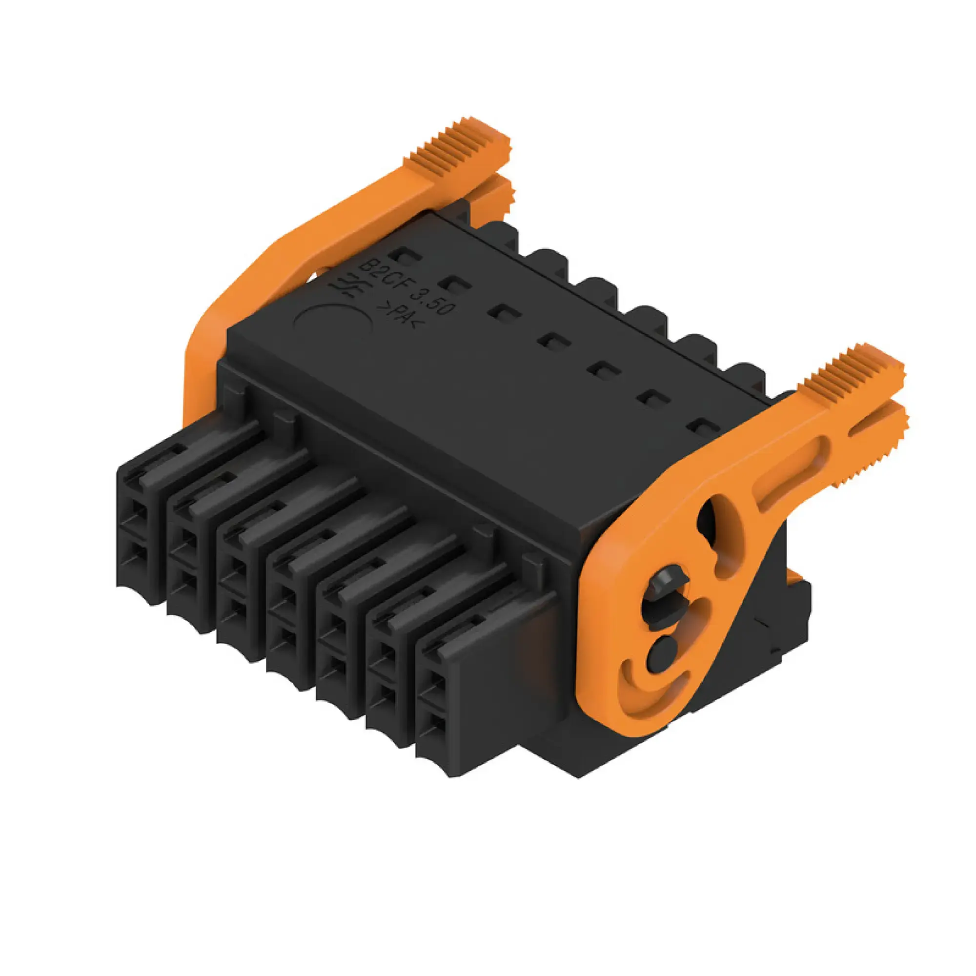Weidmüller 1375770000 PCB connector (wire connection), 160 V, 13.4 A, Pitch in mm: 3.50, 1.5 mm², Number of poles: 14, PUSH IN with actuator, Box (img_001) Weidmüller 1375770000 PCB connector (wire connection), 160 V, 13.4 A, Pitch in mm: 3.50, 1.5 mm², Number of poles: 14, PUSH IN with actuator, Box (img_001)