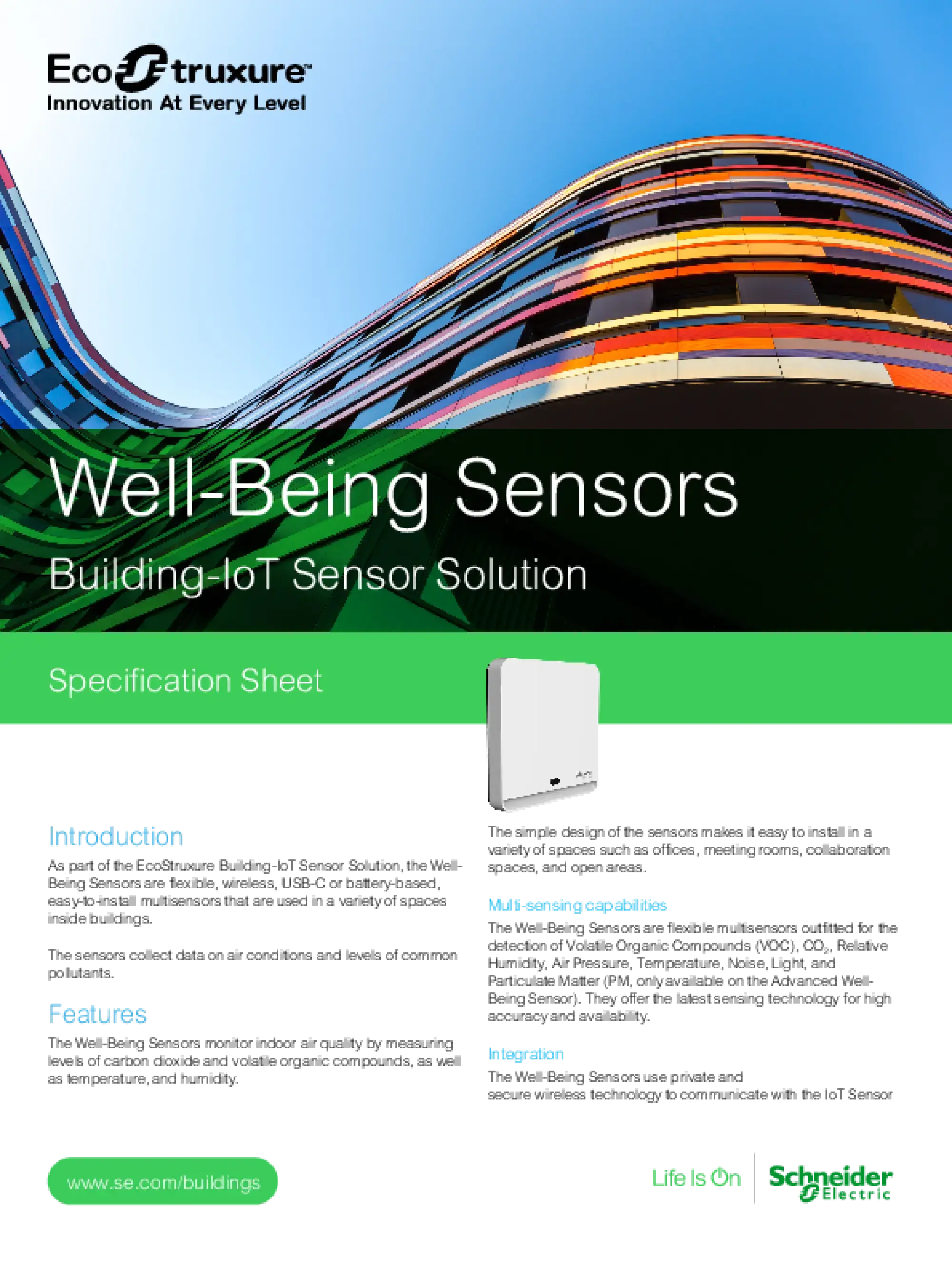 Schneider Electric EBIOTPCWE2 Innenraumluftqualitätssensor, EcoStruxure IoT Sensor Solution, Temperatur, Feuchte, Feinstaub, Licht, Lärm, drahtlos EBIOTPCWE2 (img_003) Schneider Electric EBIOTPCWE2 Innenraumluftqualitätssensor, EcoStruxure IoT Sensor Solution, Temperatur, Feuchte, Feinstaub, Licht, Lärm, drahtlos EBIOTPCWE2 (img_003)