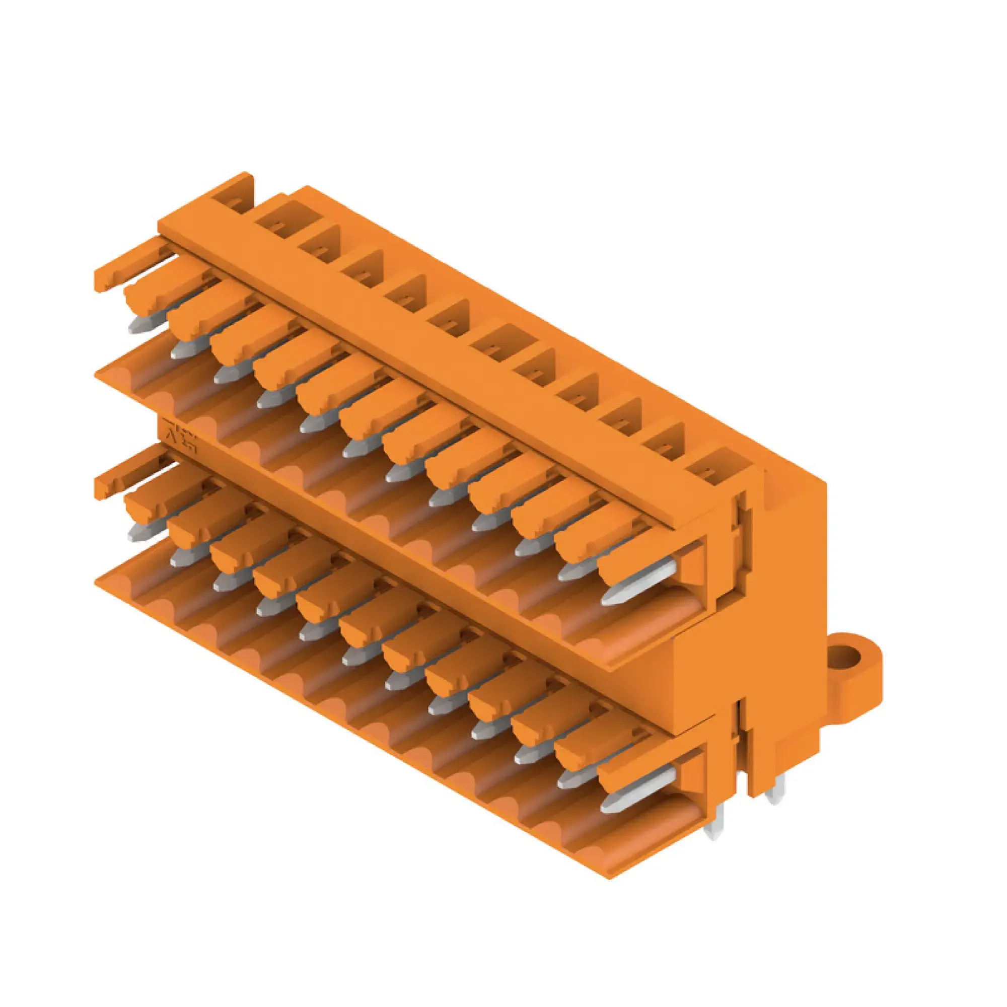 Weidmüller 1633450000 PCB connector (board connection), 160 V, 10.5 A, Pitch in mm: 3.50, Number of poles: 24, THT solder connection, Box (img_001)