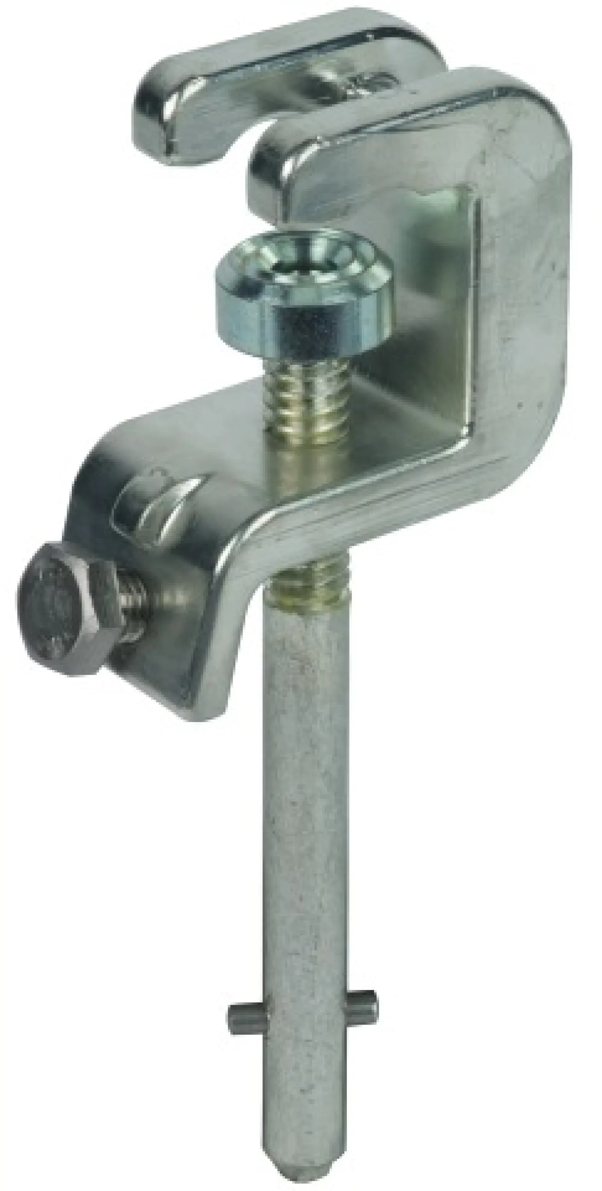 Dehn 773251 Universal clamp with T pin shaft for Fl/Rd -30mm a. fixed ball points D 25mm (img_001) Dehn 773251 Universal clamp with T pin shaft for Fl/Rd -30mm a. fixed ball points D 25mm (img_001)