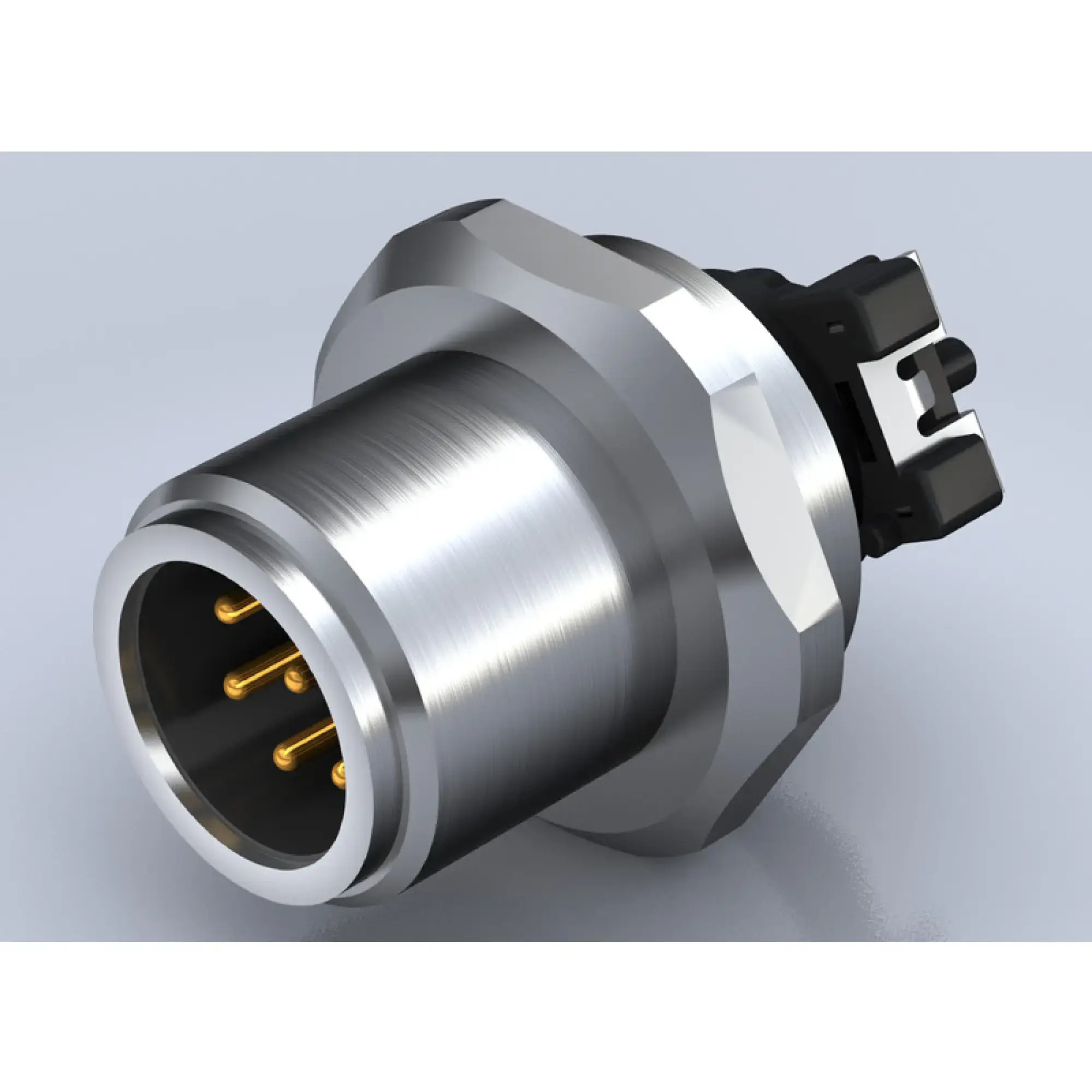 Weidmüller 2423260000 Circular plug connector, installation (PCB connection system), M12, Number of poles: 8, M 14 (img_001)