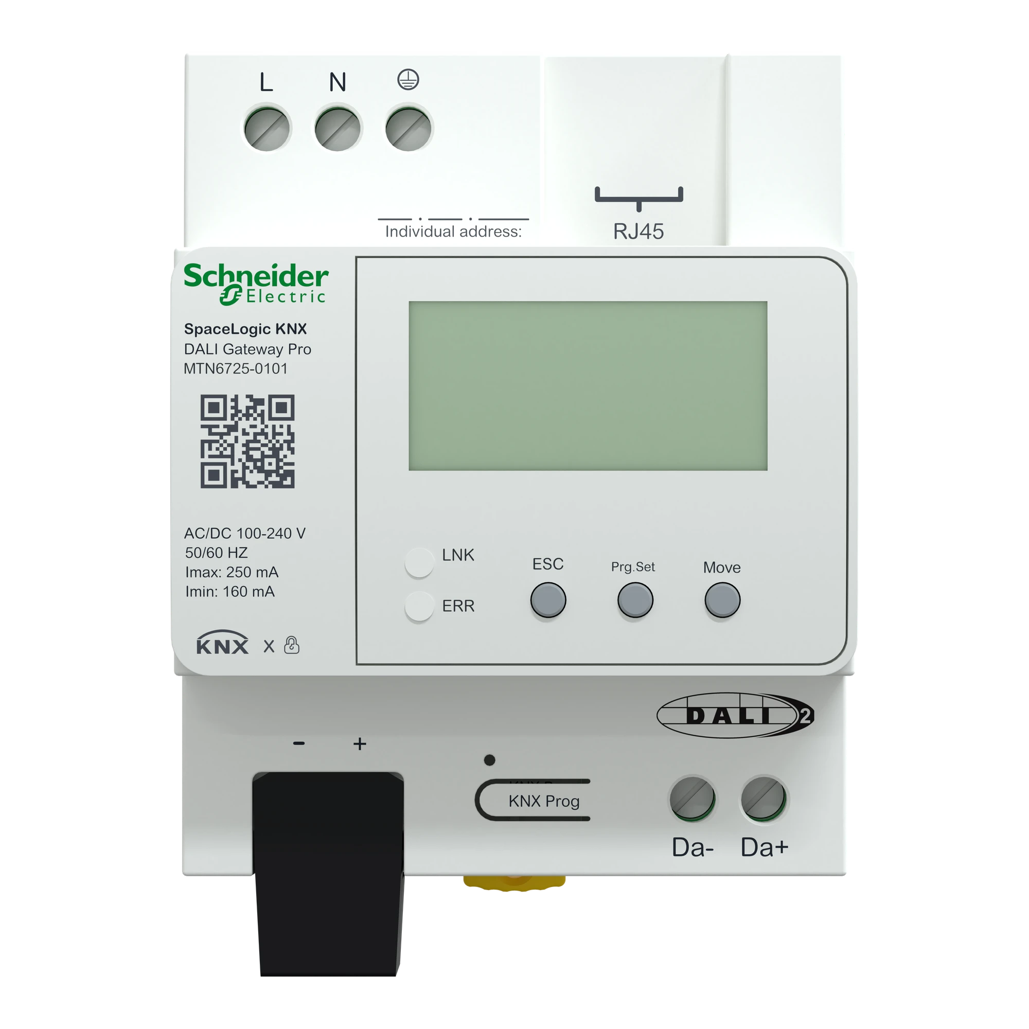 Schneider Electric MTN6725-0101 SpaceLogic KNX DALI Gateway Pro 1ch DALI 2.0 (img_006)