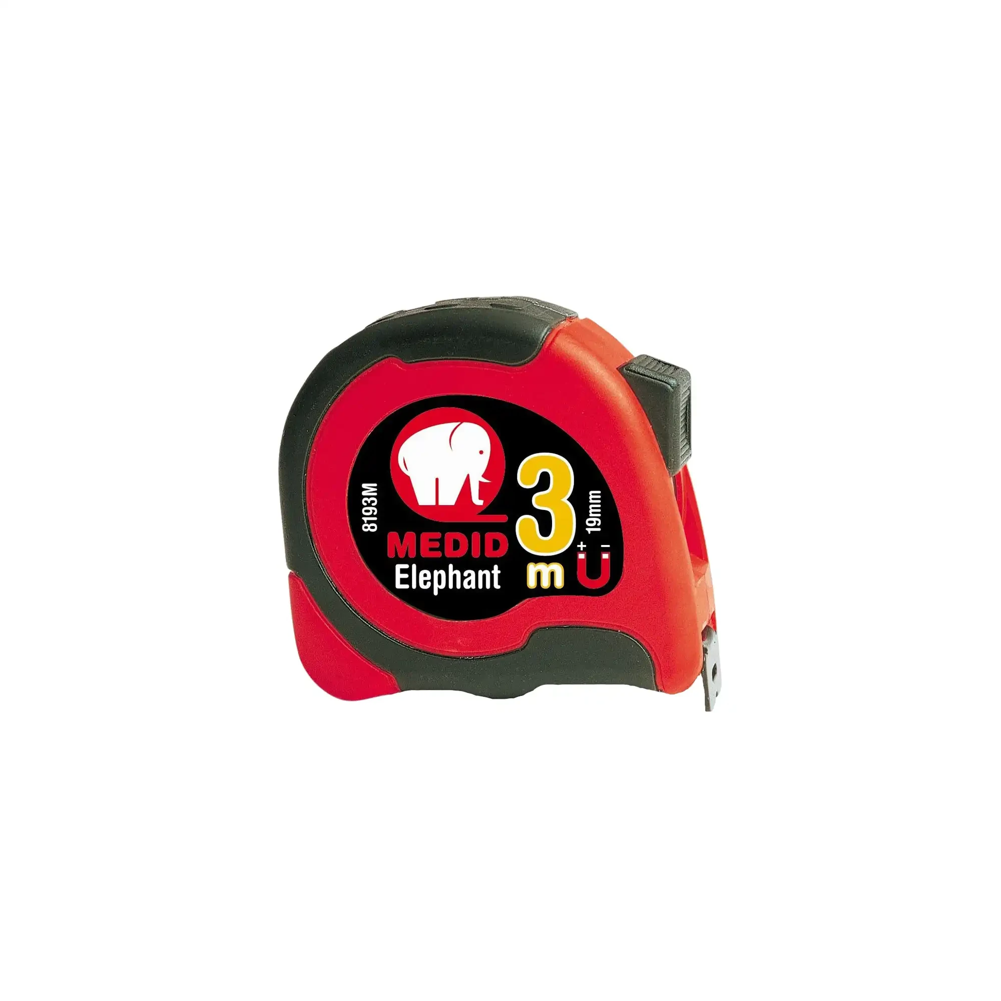 MEDID 8193M Roll tape measure Elephant magnetic 3m x 19mm (img_001)