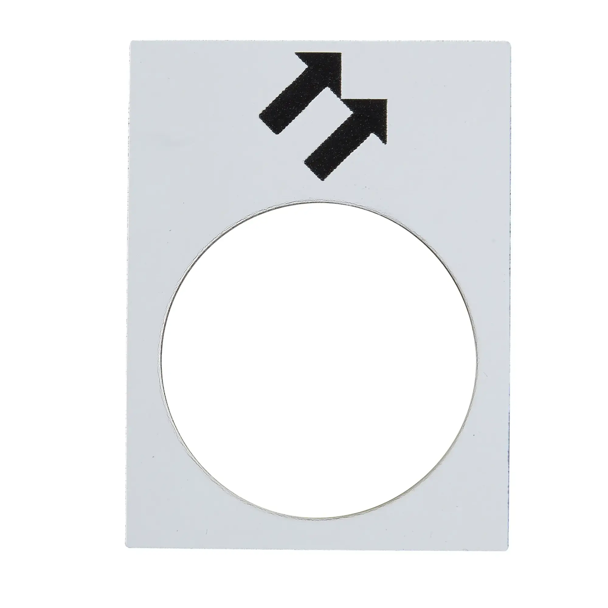 Schneider Electric ZB2BY4964 Nameplate, 30x40mm, white, forward, fast (img_002)