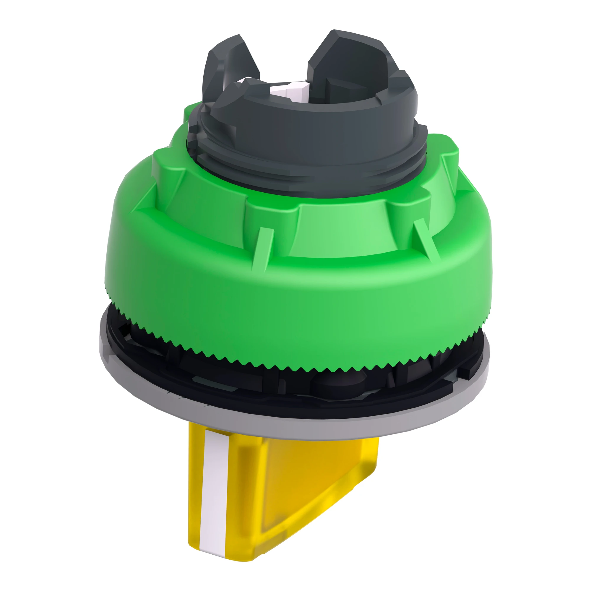 Schneider Electric ZB5FK1483C0 Illuminated selector switch, front element, Harmony XB5F, plastic, 30mm, yellow, for universal LED, 2 positions, momentary (img_006) Schneider Electric ZB5FK1483C0 Illuminated selector switch, front element, Harmony XB5F, plastic, 30mm, yellow, for universal LED, 2 positions, momentary (img_006)