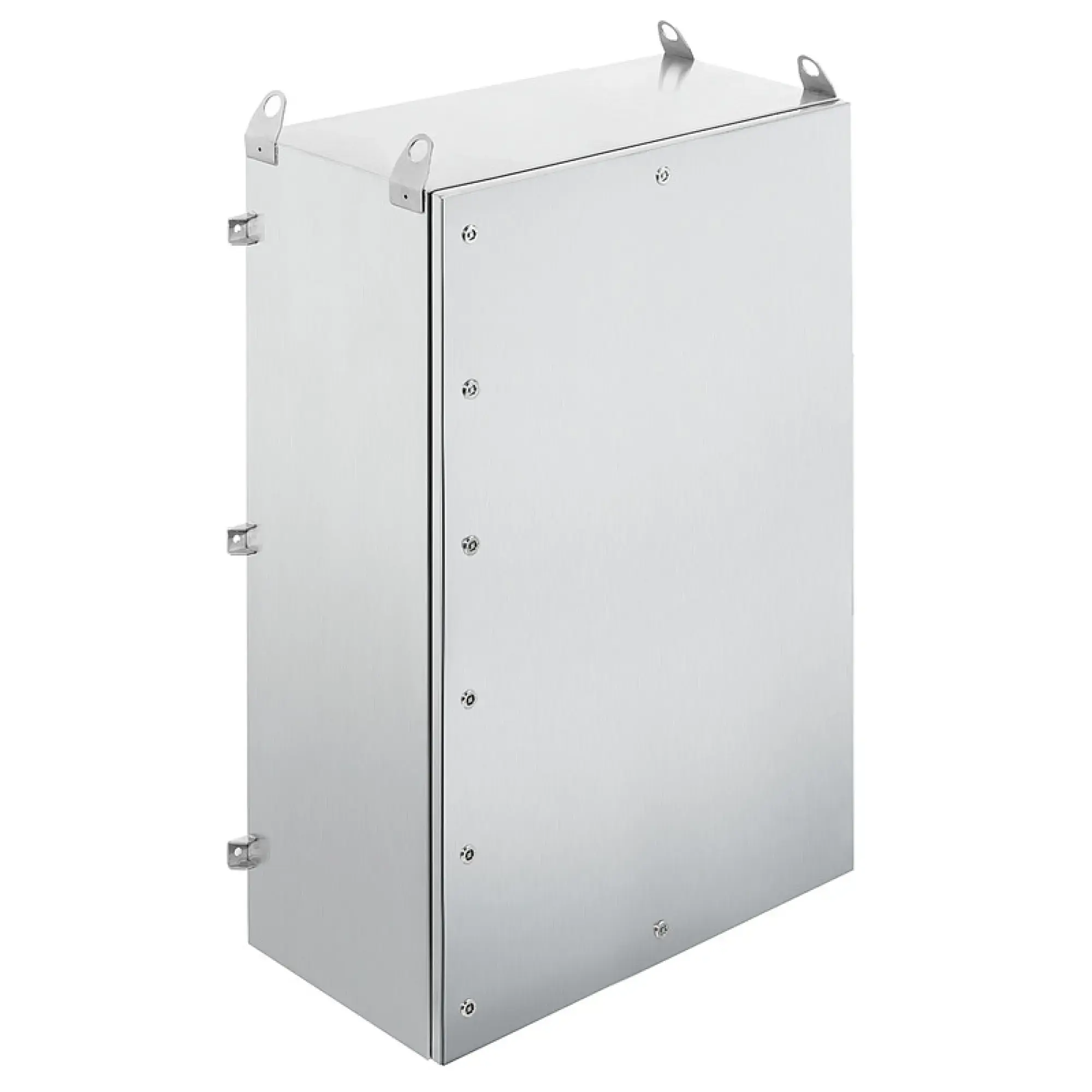 Weidmüller 2698430000 Ex metal housing, 1000 x 1500 x 500 mm, Brushed, Flange plate: Yes, Bottom, Quarter-turn fastener with square insert (img_001) Weidmüller 2698430000 Ex metal housing, 1000 x 1500 x 500 mm, Brushed, Flange plate: Yes, Bottom, Quarter-turn fastener with square insert (img_001)