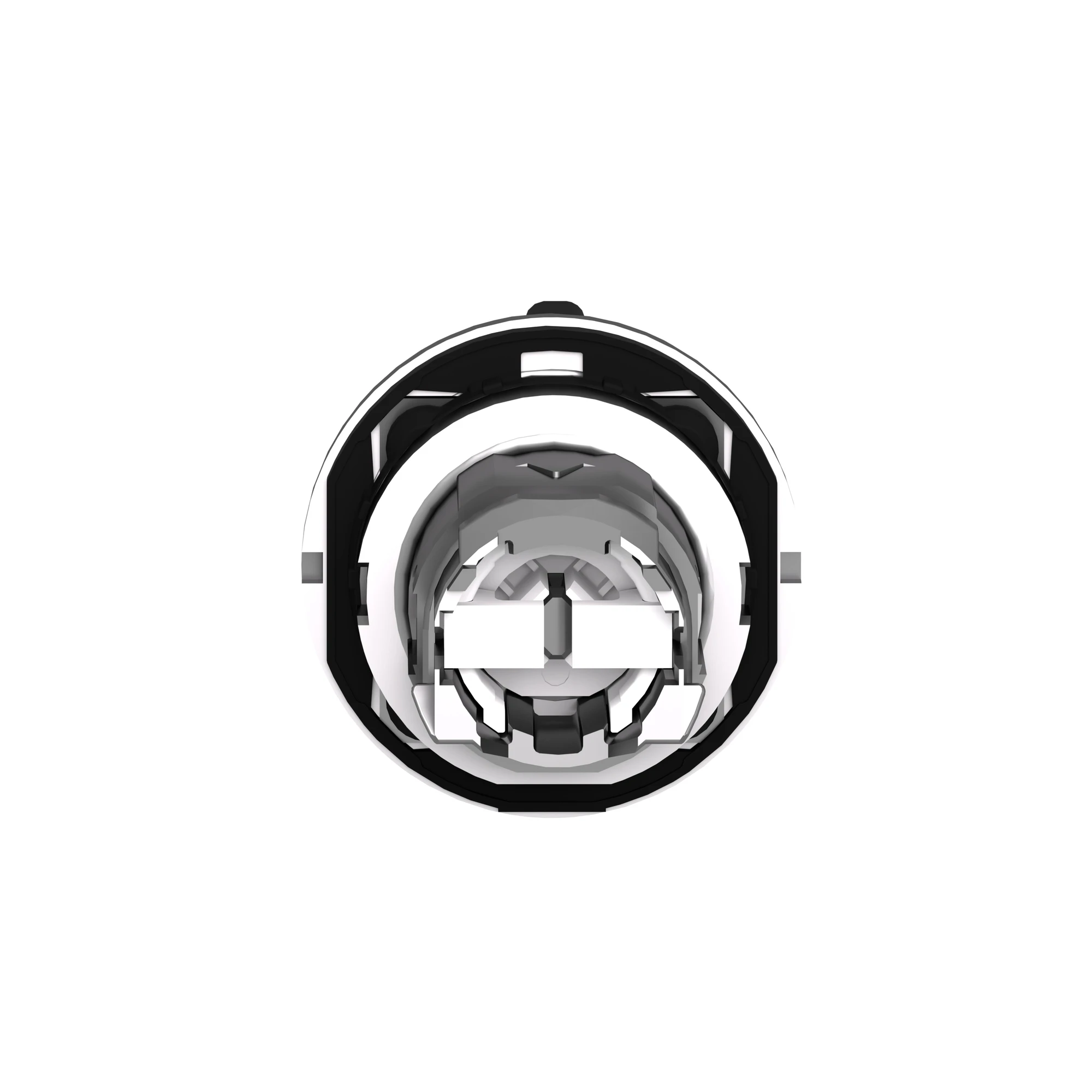 Schneider Electric ZB4FG0 Key switch, Front element, Harmony XB4F, Metal, 30mm, black, 3 positions, latching (img_004)