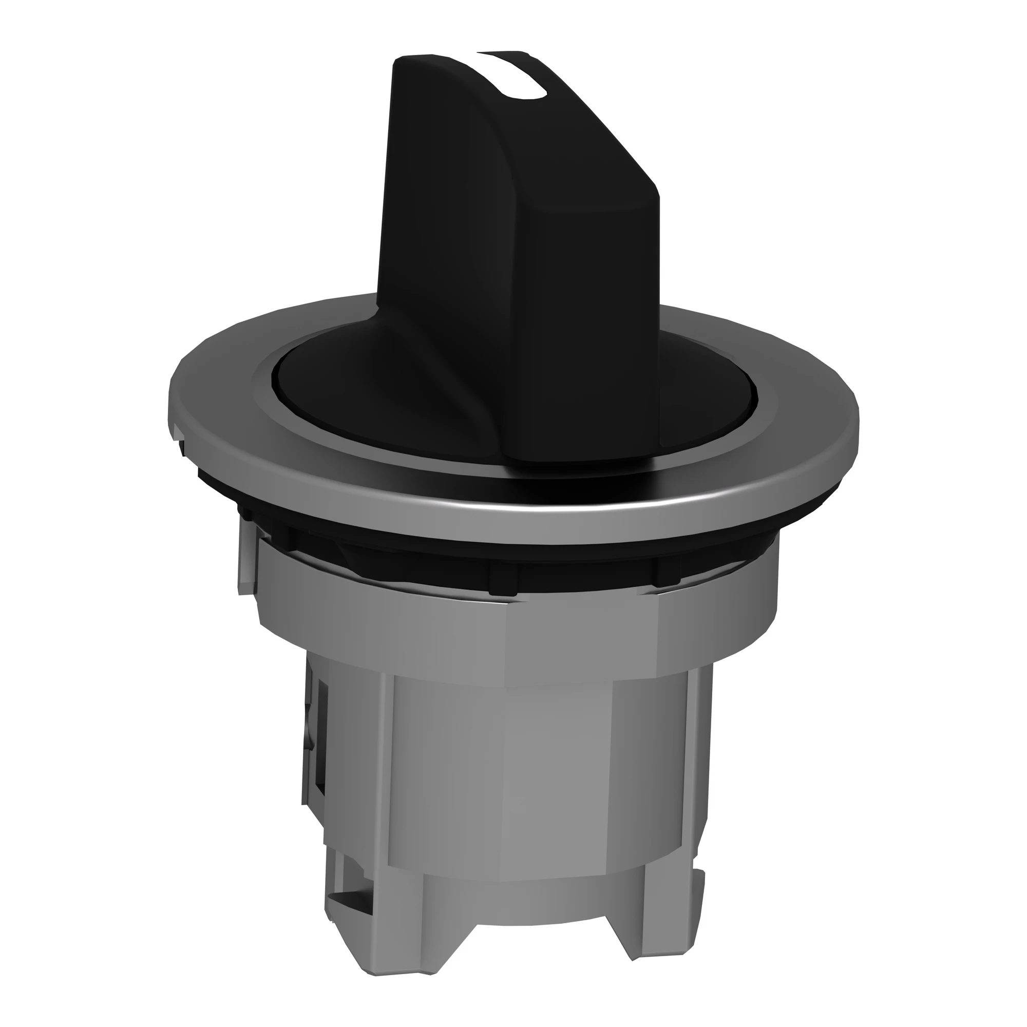 Schneider Electric ZB4FD3 Selector switch, front element, Harmony XB4F, metal, 30mm, black, 3 positions, latching (img_005)