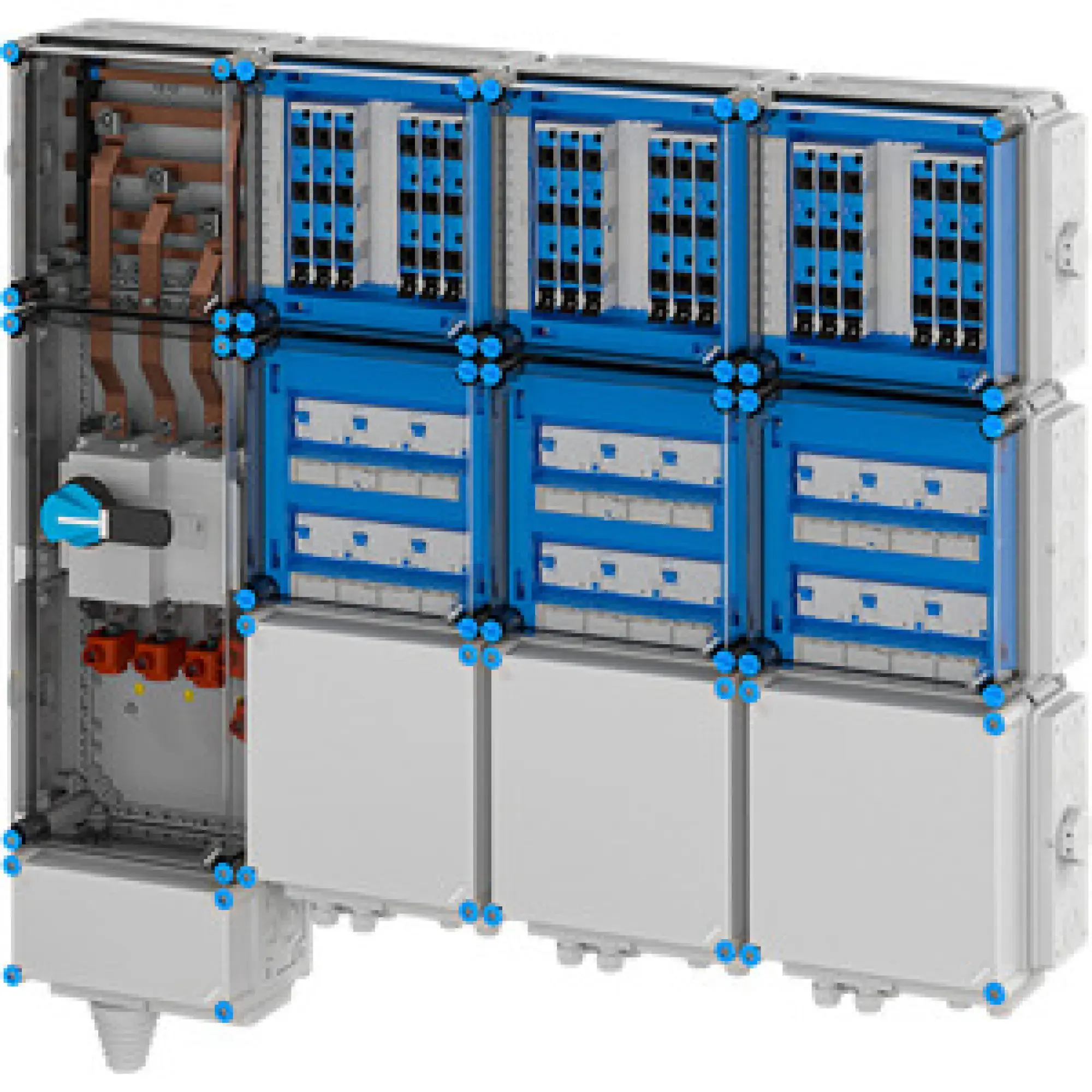 Hensel 65000105 Ladeverteiler für bis zu 18 Ladepunkte à 11kW Mi EV 11kW 18100 (img_002) Hensel 65000105 Ladeverteiler für bis zu 18 Ladepunkte à 11kW Mi EV 11kW 18100 (img_002)