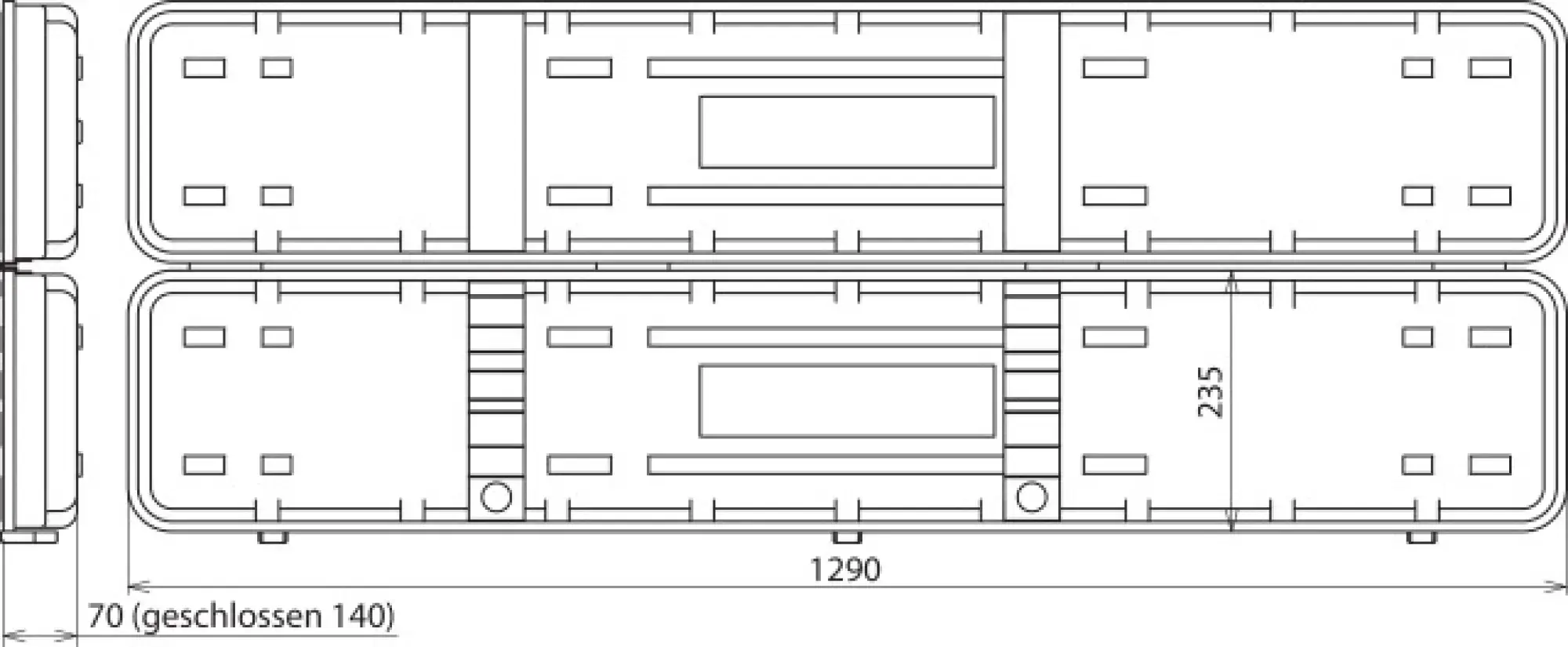 Dehn 766999 Plastic case empty for PHE voltage detector 1290x235x140mm (img_004)