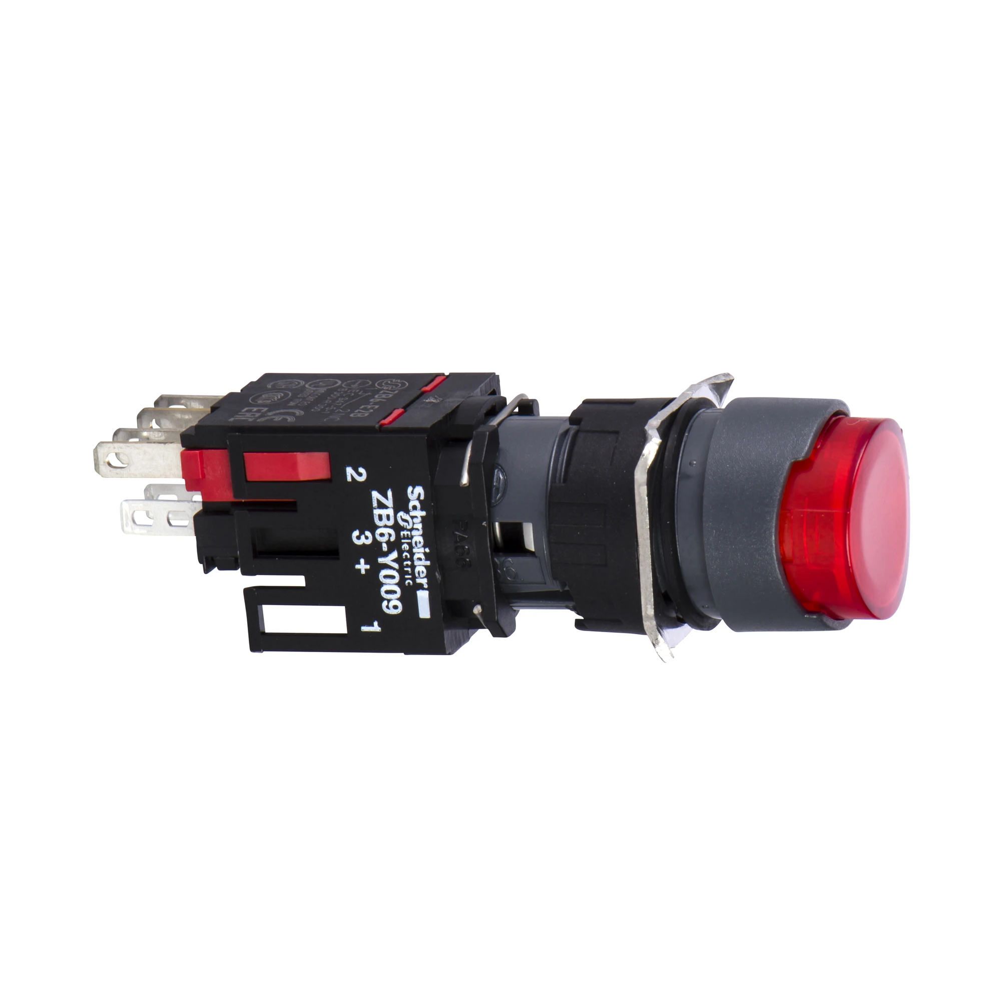 Schneider Electric XB6AE4B2B Illuminated Push-button Red (img_001)