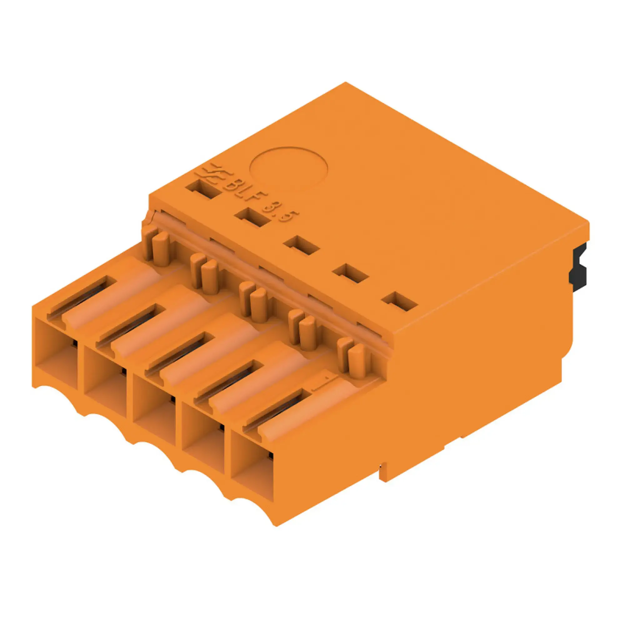 Weidmüller 2459080000 PCB connector (wire connection), 160 V, 17.5 A, Pitch in mm: 3.50, 1.5 mm², Number of poles: 5, PUSH IN with actuator, Box (img_001) Weidmüller 2459080000 PCB connector (wire connection), 160 V, 17.5 A, Pitch in mm: 3.50, 1.5 mm², Number of poles: 5, PUSH IN with actuator, Box (img_001)
