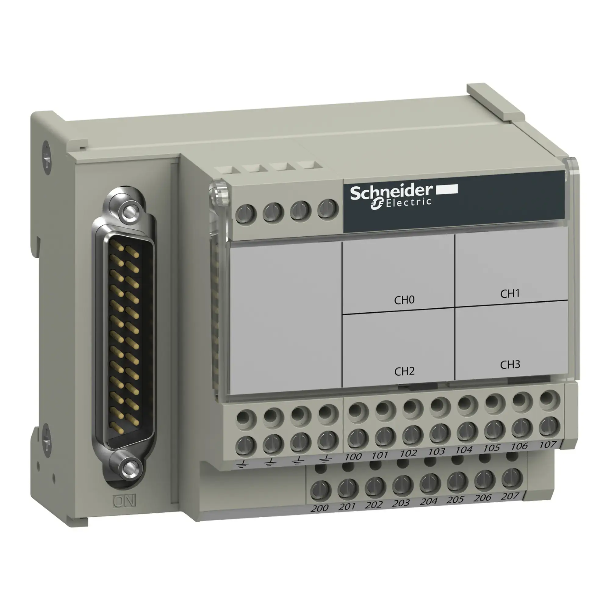 Schneider Electric ABE7CPA412 Terminal block ABE7, for the conversion of 4 thermocouples (img_008)