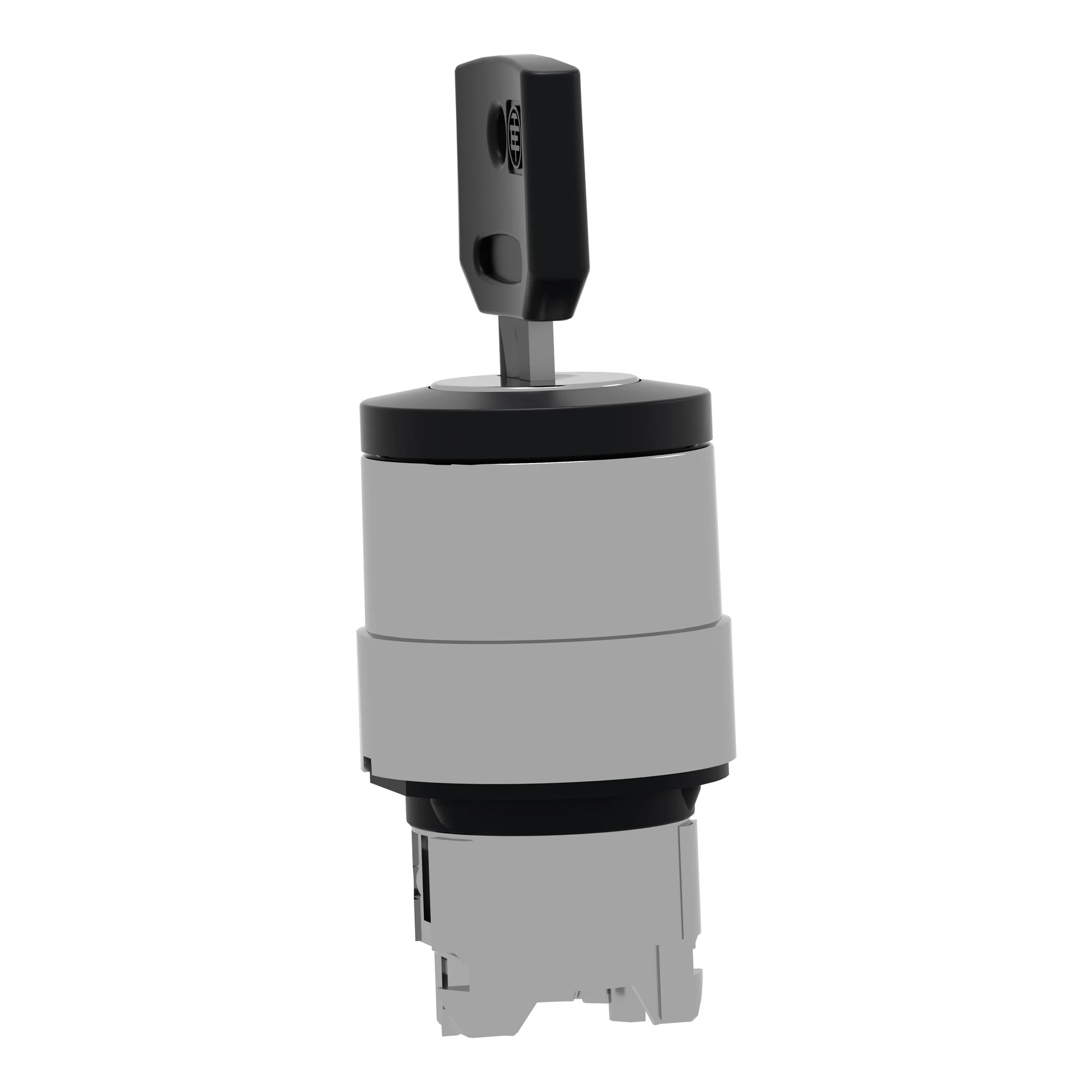 Schneider Electric ZB4BG03 Key switch, front element, Harmony XB4, metal, 22mm, black, 3 positions, latching (img_004)