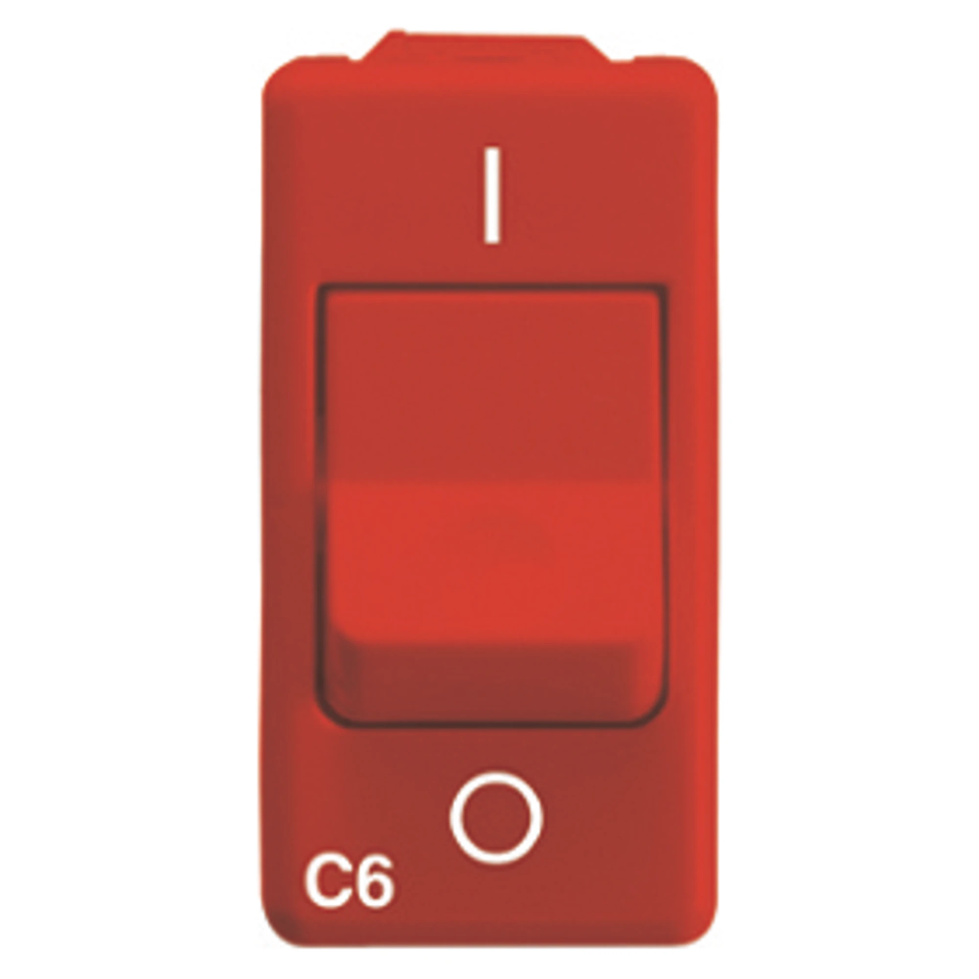 GEWISS GW20454 System LS-Schalter 1P+N C6 3KA 230V AC 1M Rot (img_001)