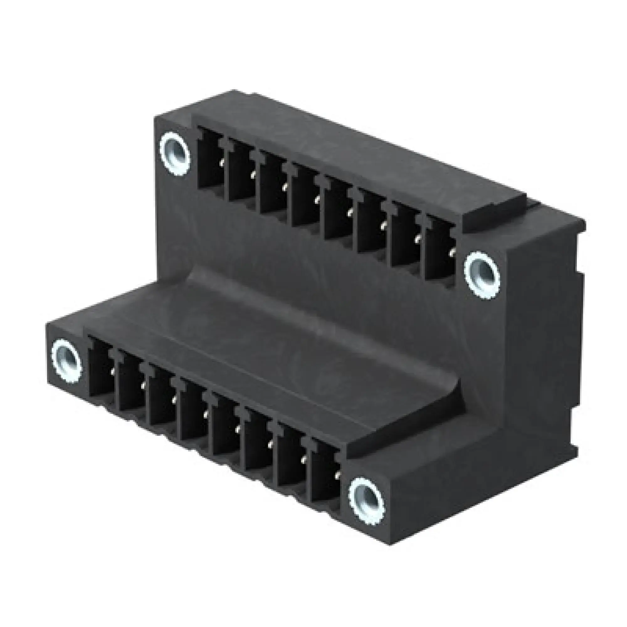 Weidmüller 1032990000 PCB connector (board connection), 160 V, 17.5 A, Pitch in mm: 3.81, Number of poles: 16, THT solder connection, Box (img_001)