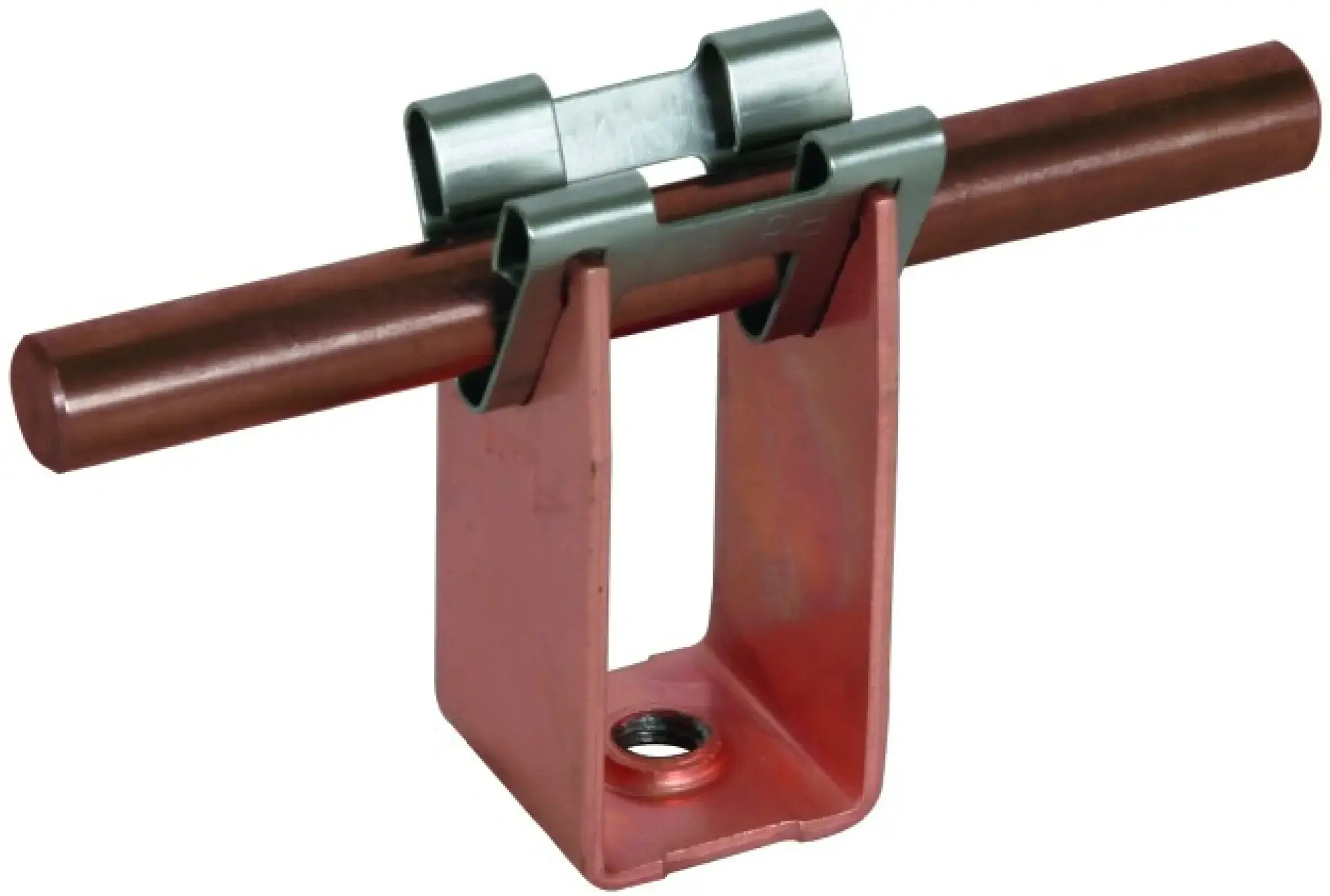 Dehn 207037 Conductor holder DEHNgrip Cu for Rd 8mm H 32mm with thread M6 (img_001) Dehn 207037 Conductor holder DEHNgrip Cu for Rd 8mm H 32mm with thread M6 (img_001)