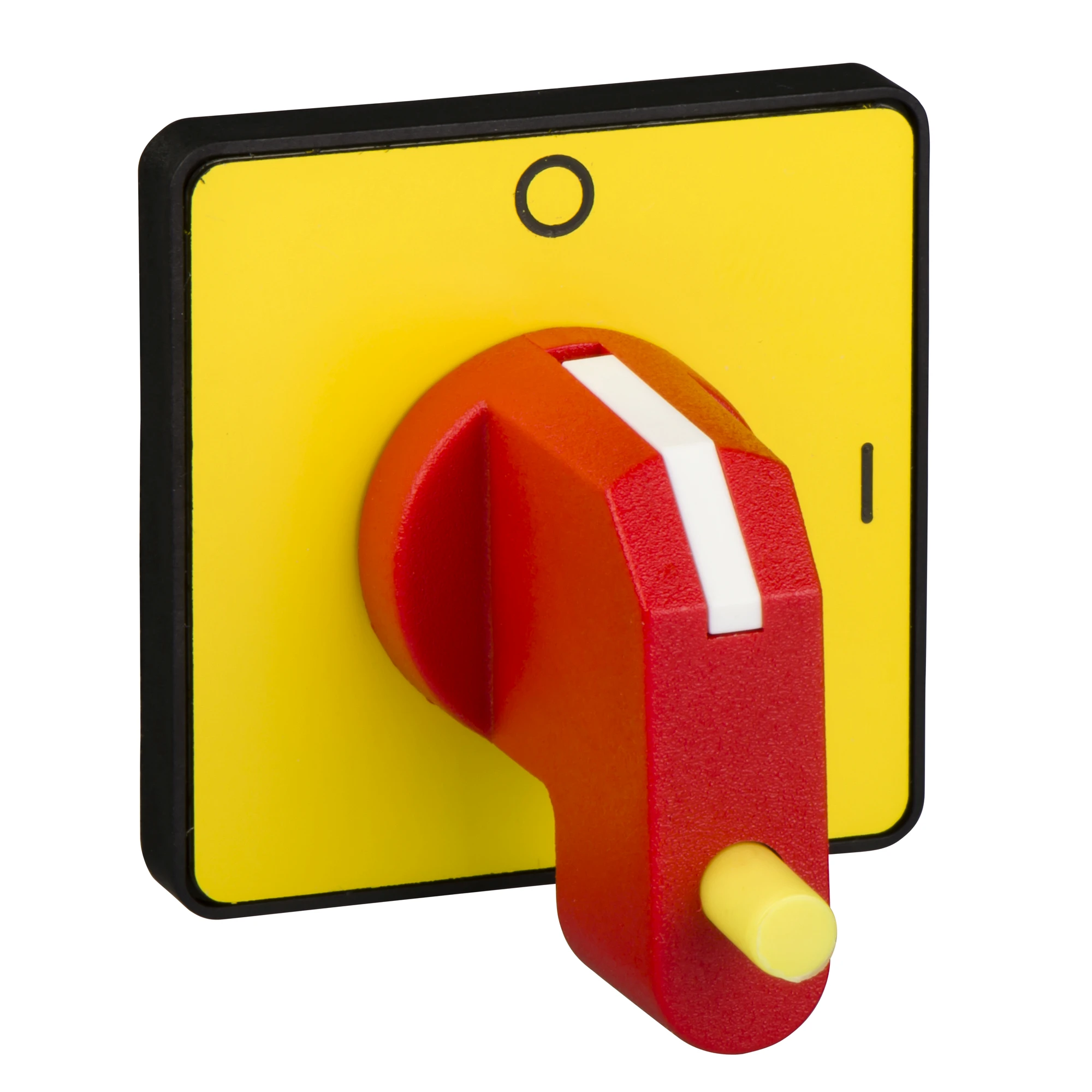 Schneider Electric KCG3Y Actuating element 45x45mm, yellow, toggle, red, lockable, O-I (img_001) Schneider Electric KCG3Y Actuating element 45x45mm, yellow, toggle, red, lockable, O-I (img_001)
