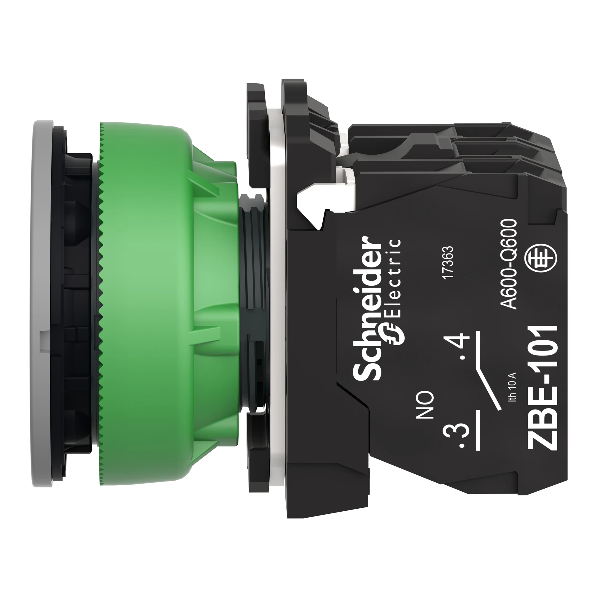 Schneider Electric XB5FW35M5C0 Illuminated push button, Harmony XB5F, plastic, antimicrobial, light grey, orange, 30mm, universal LED, 1NC + 1NO, 230-240V AC (img_007) Schneider Electric XB5FW35M5C0 Illuminated push button, Harmony XB5F, plastic, antimicrobial, light grey, orange, 30mm, universal LED, 1NC + 1NO, 230-240V AC (img_007)