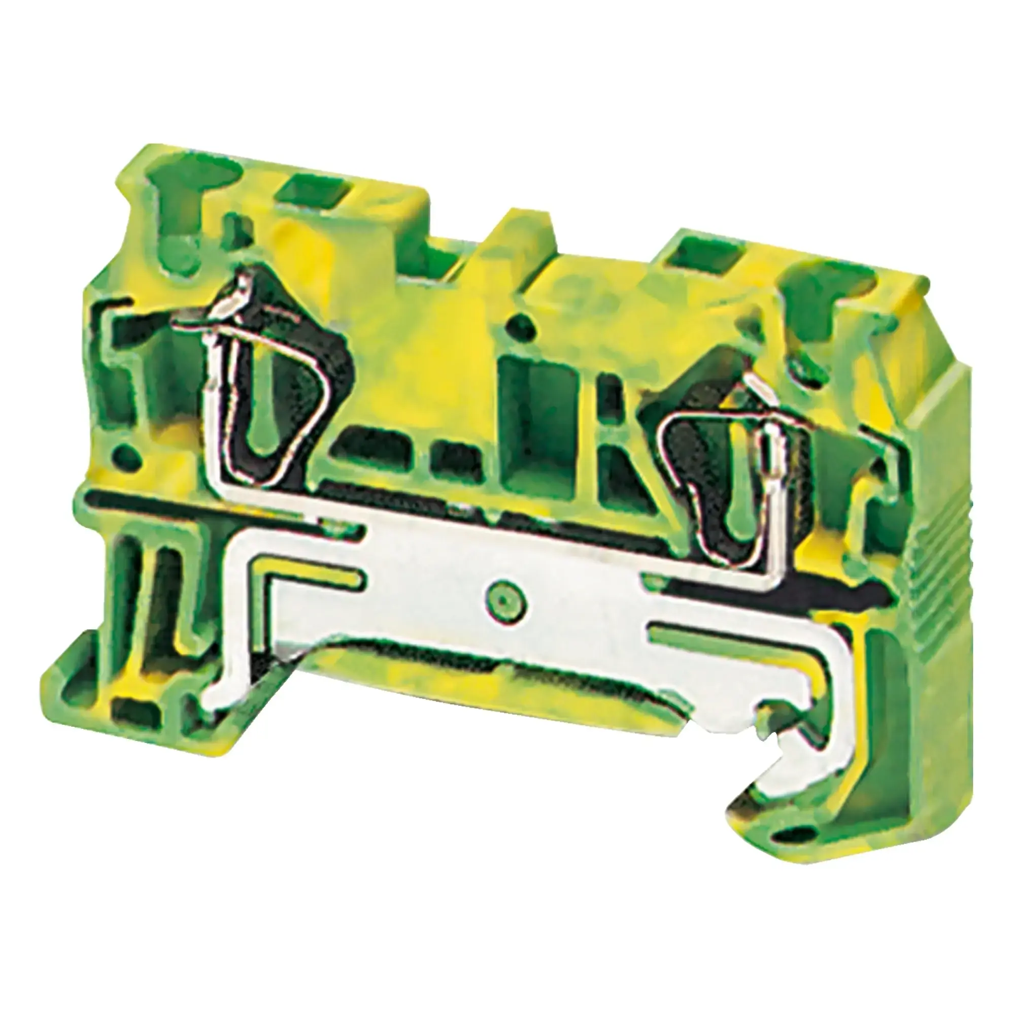 Schneider Electric NSYTRR42PE Linergy Earth Terminal, 4mm2, Single Level, 1x1, Spring, Green-Yellow (img_002)