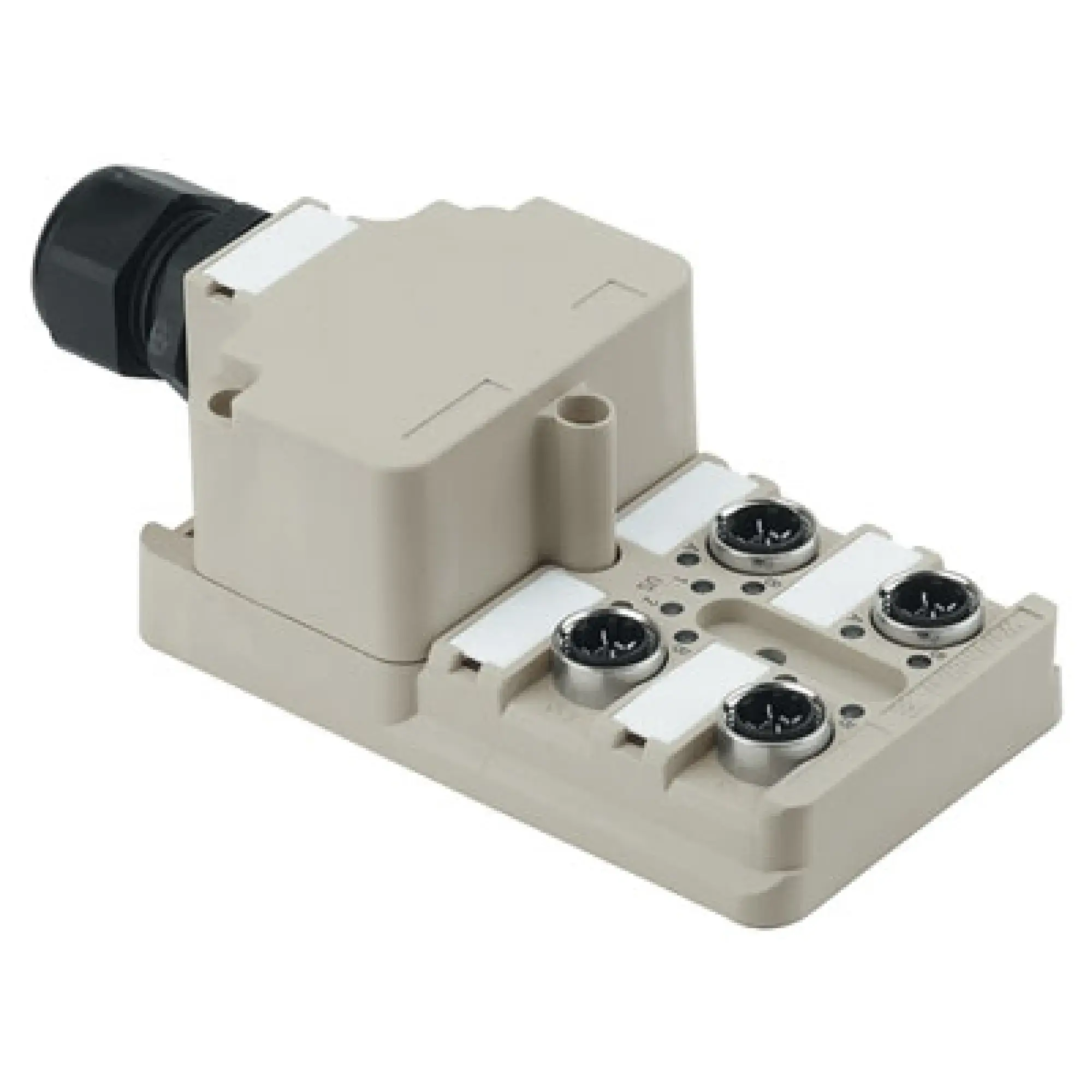 Weidmüller 1760040000 Sensor-actuator passive distributor (without cable), Hood version, IDC, M12, 30 V, A-coded, LED: Yes, LED initiator: Yes, Wiring type: PNP (img_001) Weidmüller 1760040000 Sensor-actuator passive distributor (without cable), Hood version, IDC, M12, 30 V, A-coded, LED: Yes, LED initiator: Yes, Wiring type: PNP (img_001)