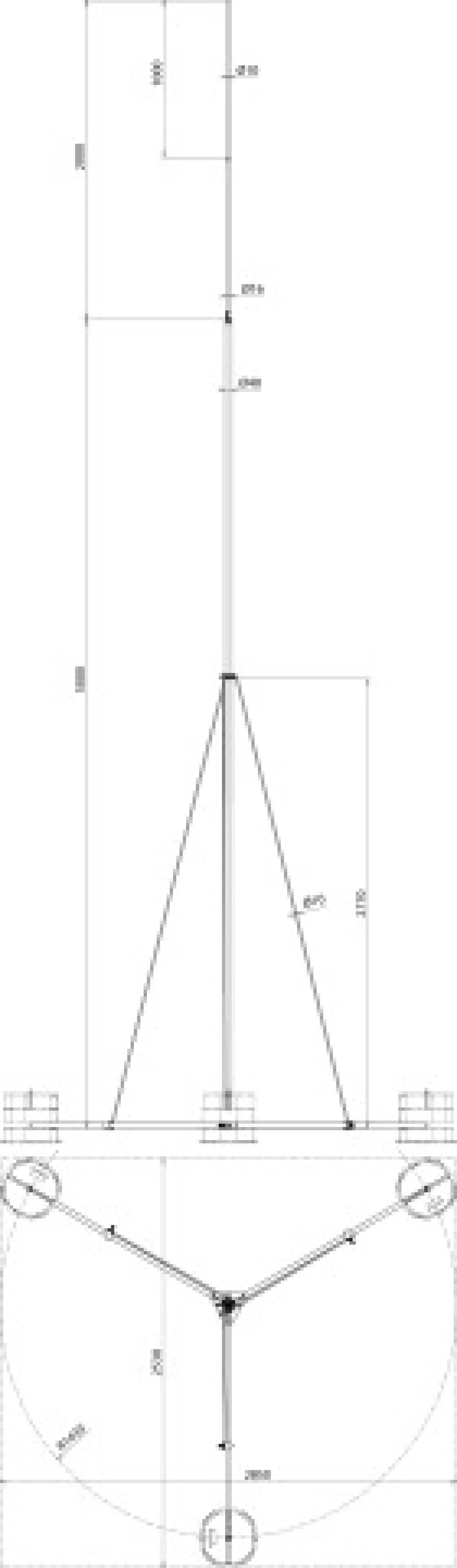 Dehn 105700 Air-term. rod D 40/16/10mm Al L 7000mm w. hinged tripod St/tZn -KIT- (img_004)