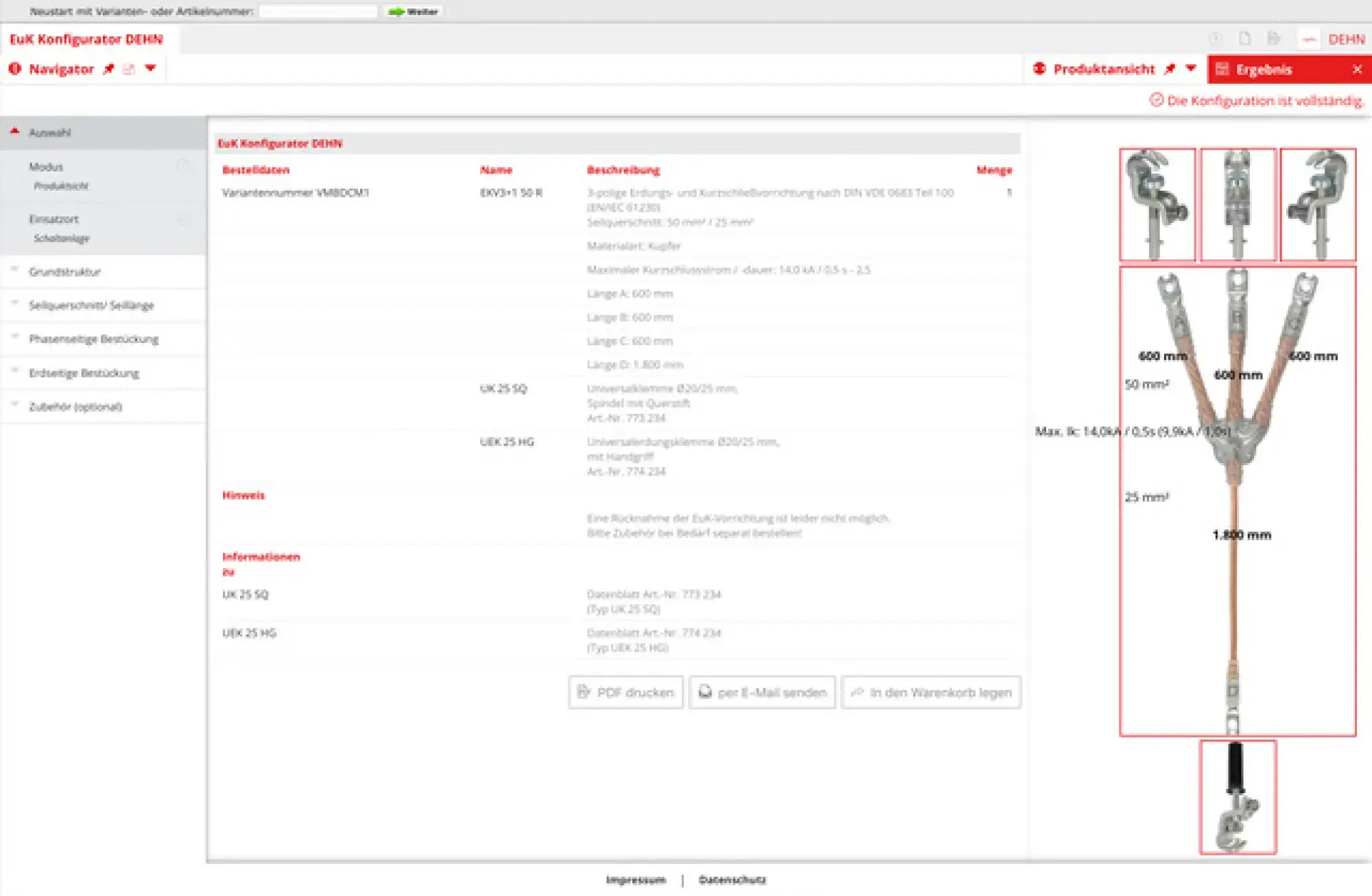 Dehn VRAB9WB Three-pole earthing and short-circuiting cable 95mm² with crimped cable lugs (img_001) Dehn VRAB9WB Three-pole earthing and short-circuiting cable 95mm² with crimped cable lugs (img_001)