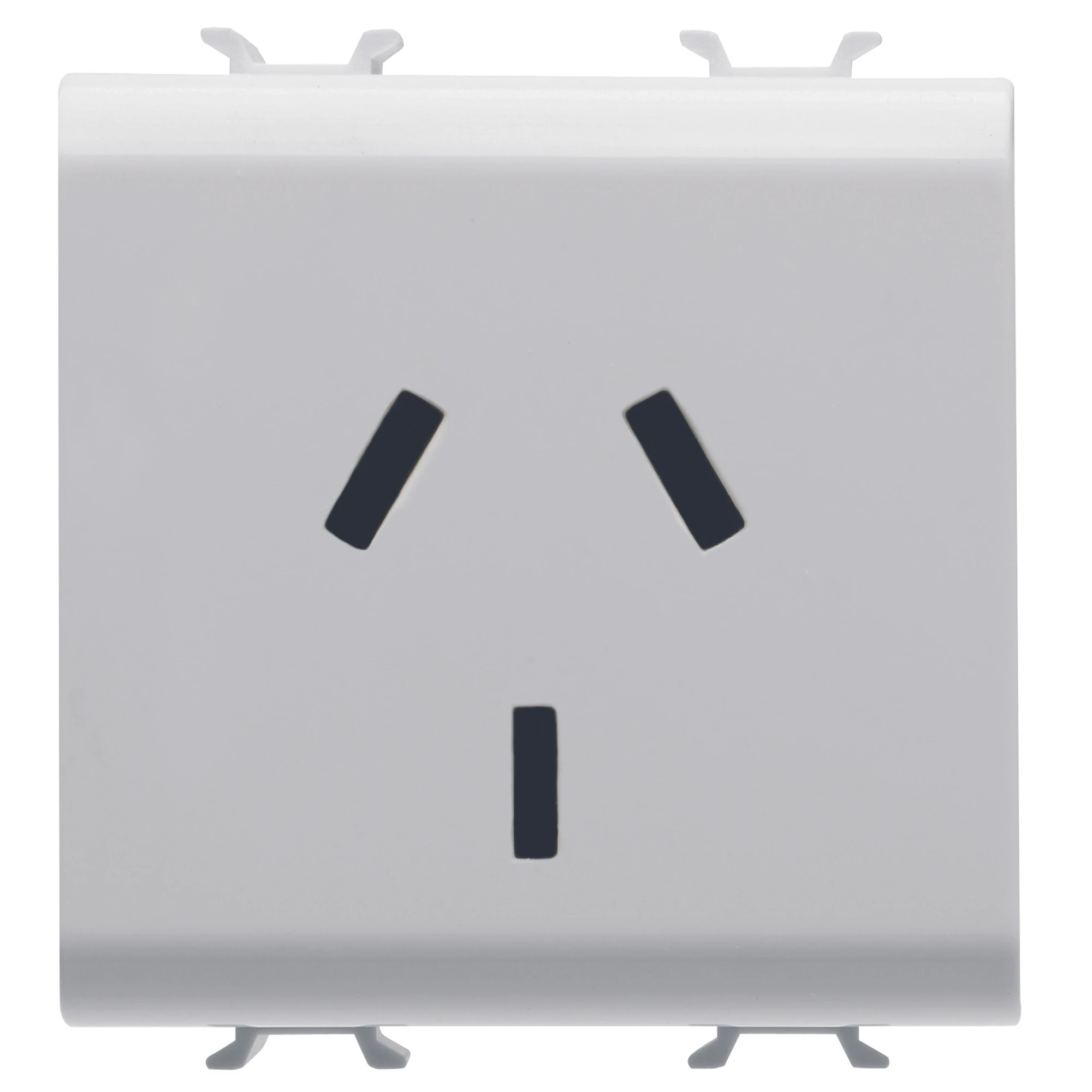 GEWISS GW10306 AUSTRALIAN STANDARD SOCKET-OUTLET 250V ac - 2P+E 10A - 2 MODULES - GLOSSY WHITE - CHORUSMART (img_001) GEWISS GW10306 AUSTRALIAN STANDARD SOCKET-OUTLET 250V ac - 2P+E 10A - 2 MODULES - GLOSSY WHITE - CHORUSMART (img_001)