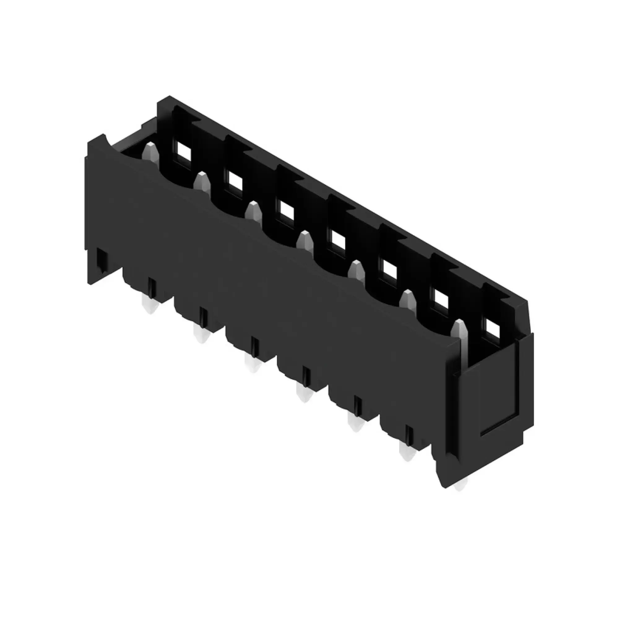 Weidmüller 1149570000 PCB connector (board connection), 320 V, 24 A, Pitch in mm: 5.08, Number of poles: 7, THT solder connection, Box (img_001)