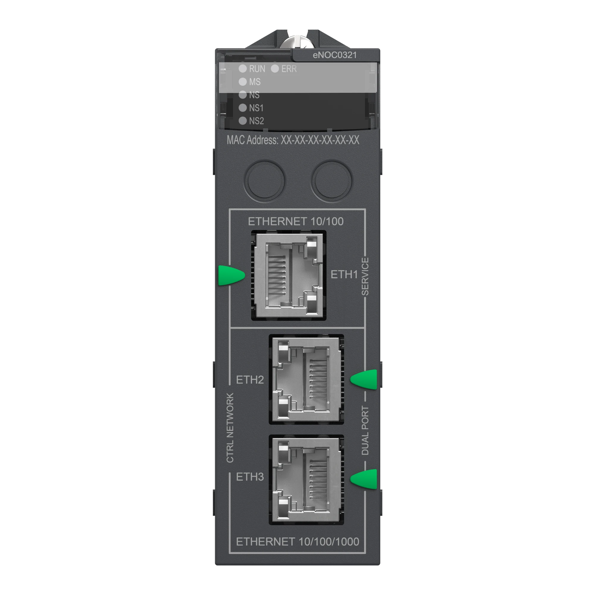 Schneider Electric BMENOC0321 Modicon M580 Stationary Router Module, 3 Subnets, EtherNet/IP, Modbus TCP, I/O Scanner (img_003) Schneider Electric BMENOC0321 Modicon M580 Stationary Router Module, 3 Subnets, EtherNet/IP, Modbus TCP, I/O Scanner (img_003)