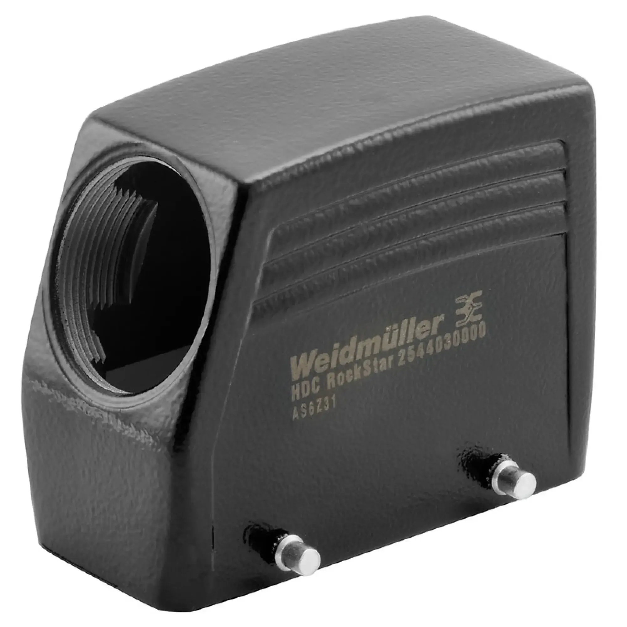 Weidmüller 2544030000 Housing (industry plug-in connectors), Cable entry from side, Plug housing, Side-locking clamp on lower side, Size: 6, IP65 (in plugged condition) (img_001) Weidmüller 2544030000 Housing (industry plug-in connectors), Cable entry from side, Plug housing, Side-locking clamp on lower side, Size: 6, IP65 (in plugged condition) (img_001)