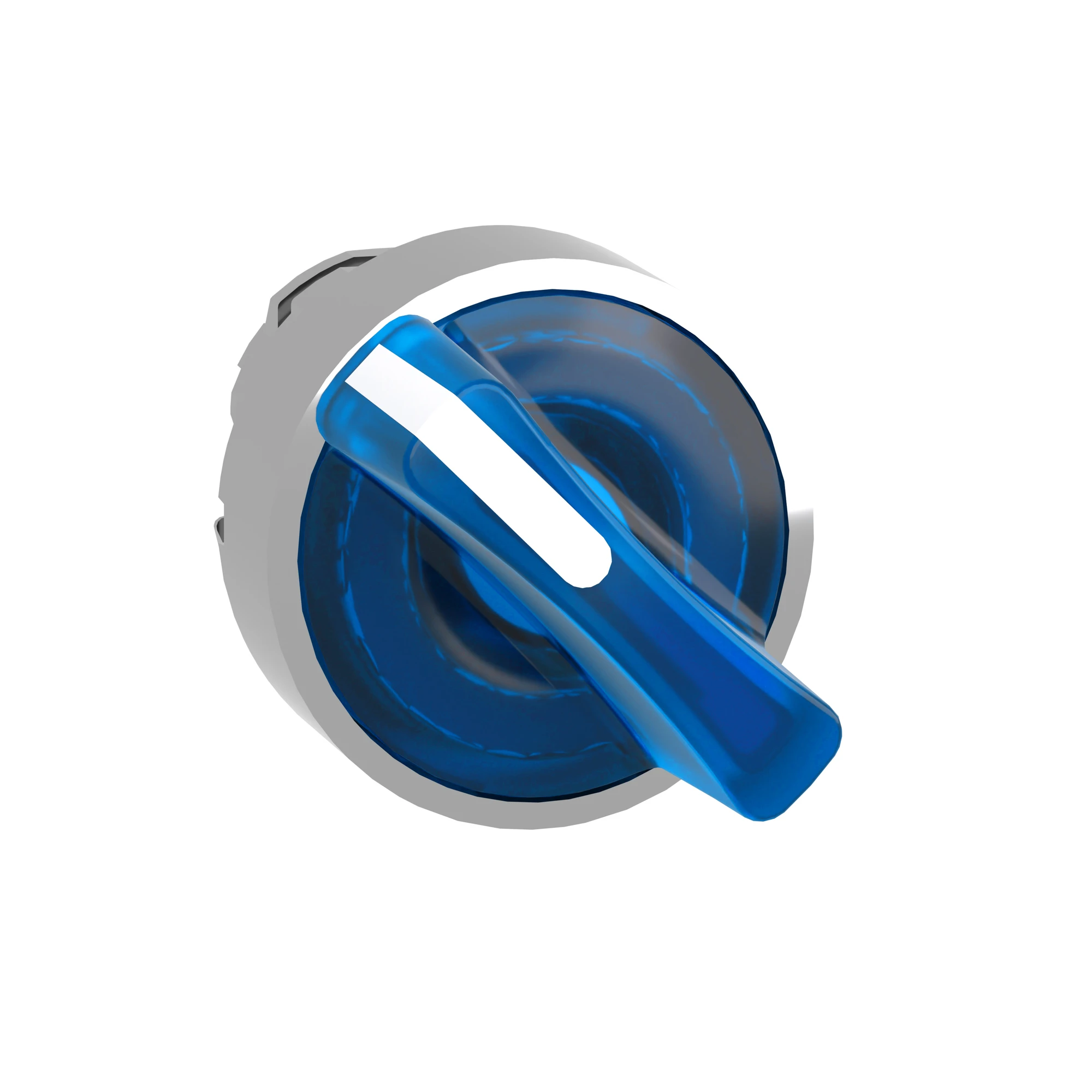 Schneider Electric ZB4BK1463 Illuminated Selector Switch, Front Element, Harmony XB4, Metal, 22mm, Blue, for Universal LED, 2 Positions, Momentary (img_004) Schneider Electric ZB4BK1463 Illuminated Selector Switch, Front Element, Harmony XB4, Metal, 22mm, Blue, for Universal LED, 2 Positions, Momentary (img_004)