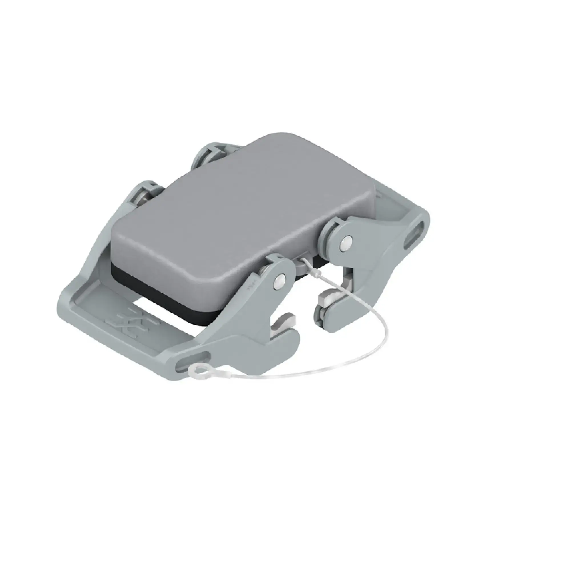 Weidmüller 2559740000 Housing (industry plug-in connectors), Cover for upper part of housing, Side-locking clamp on lower side, Size: 4, IP65 (in plugged condition) (img_001)