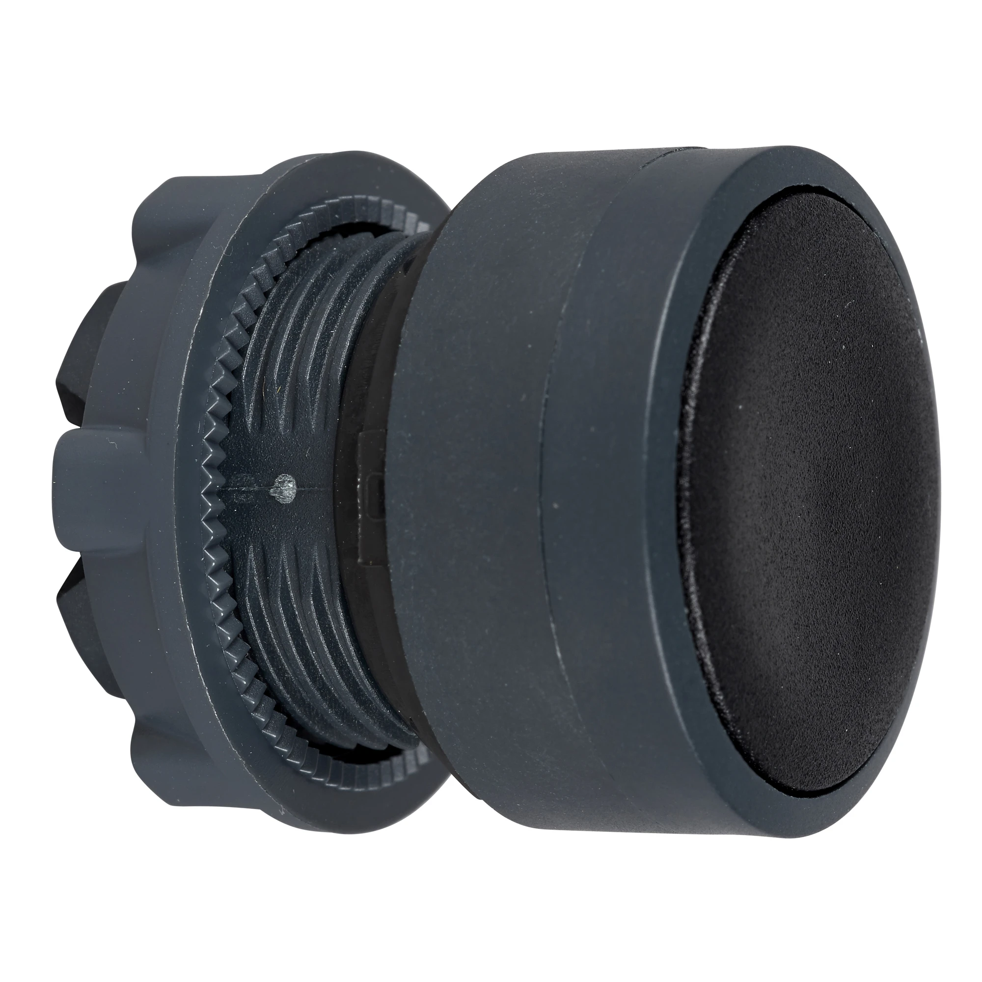 Schneider Electric ZB5AA24 Push button, front element, Harmony XB5, plastic, 22mm, black, unlabelled, momentary, high (img_001)