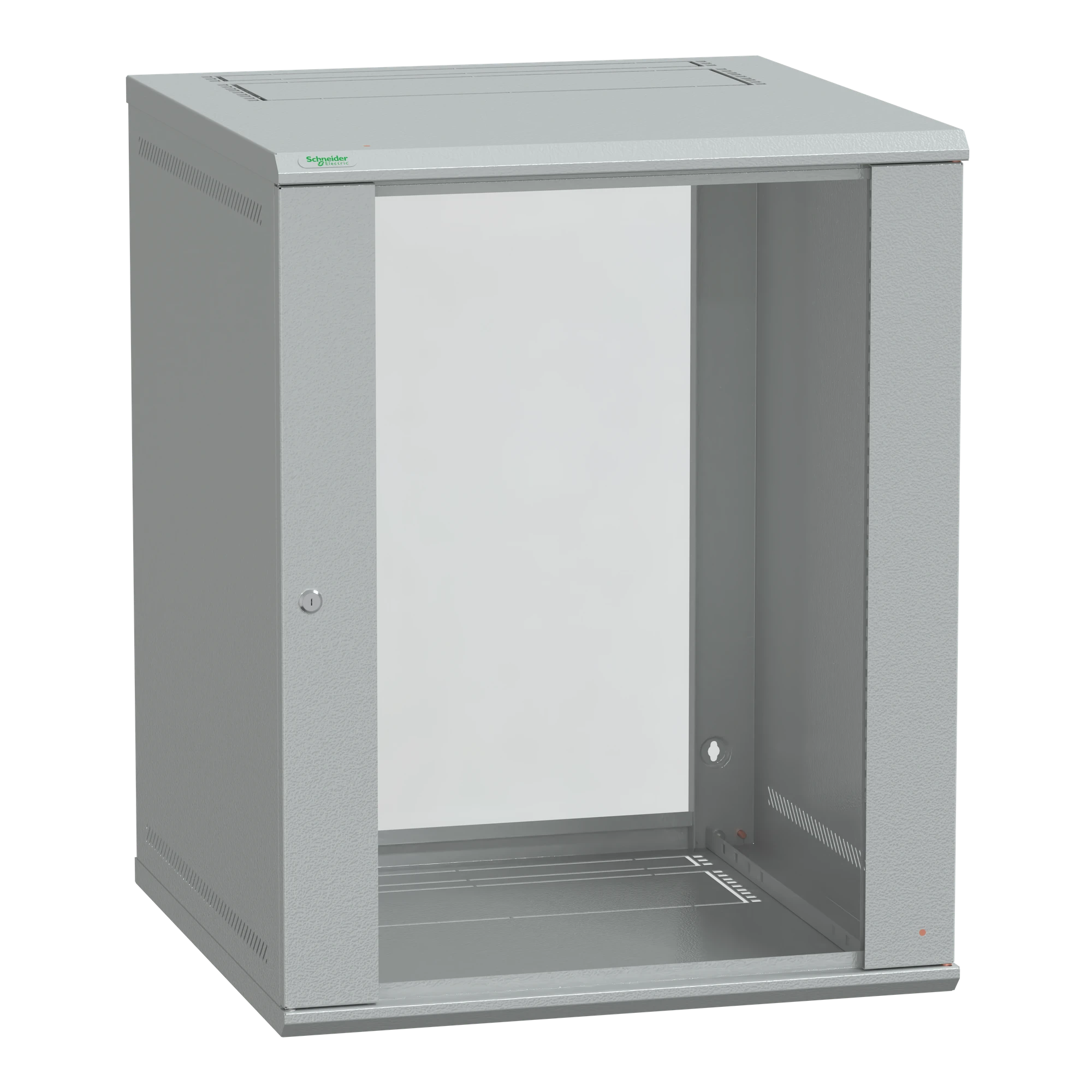 Schneider Electric NSYKDB15U6F Actassi KDB, 19" Wall-Mounted KD Box, 15U, Depth 600 mm, Glass Door (img_001) Schneider Electric NSYKDB15U6F Actassi KDB, 19" Wall-Mounted KD Box, 15U, Depth 600 mm, Glass Door (img_001)