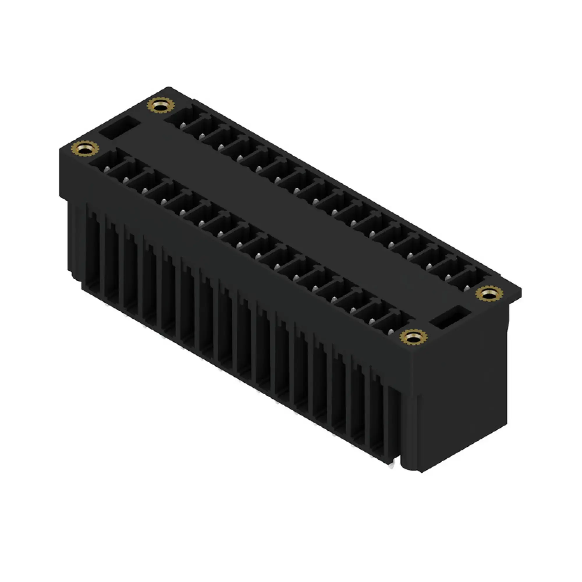 Weidmüller 1031660000 PCB connector (board connection), 160 V, 17.5 A, Pitch in mm: 3.81, Number of poles: 32, THT/THR solder connection, Box (img_001)