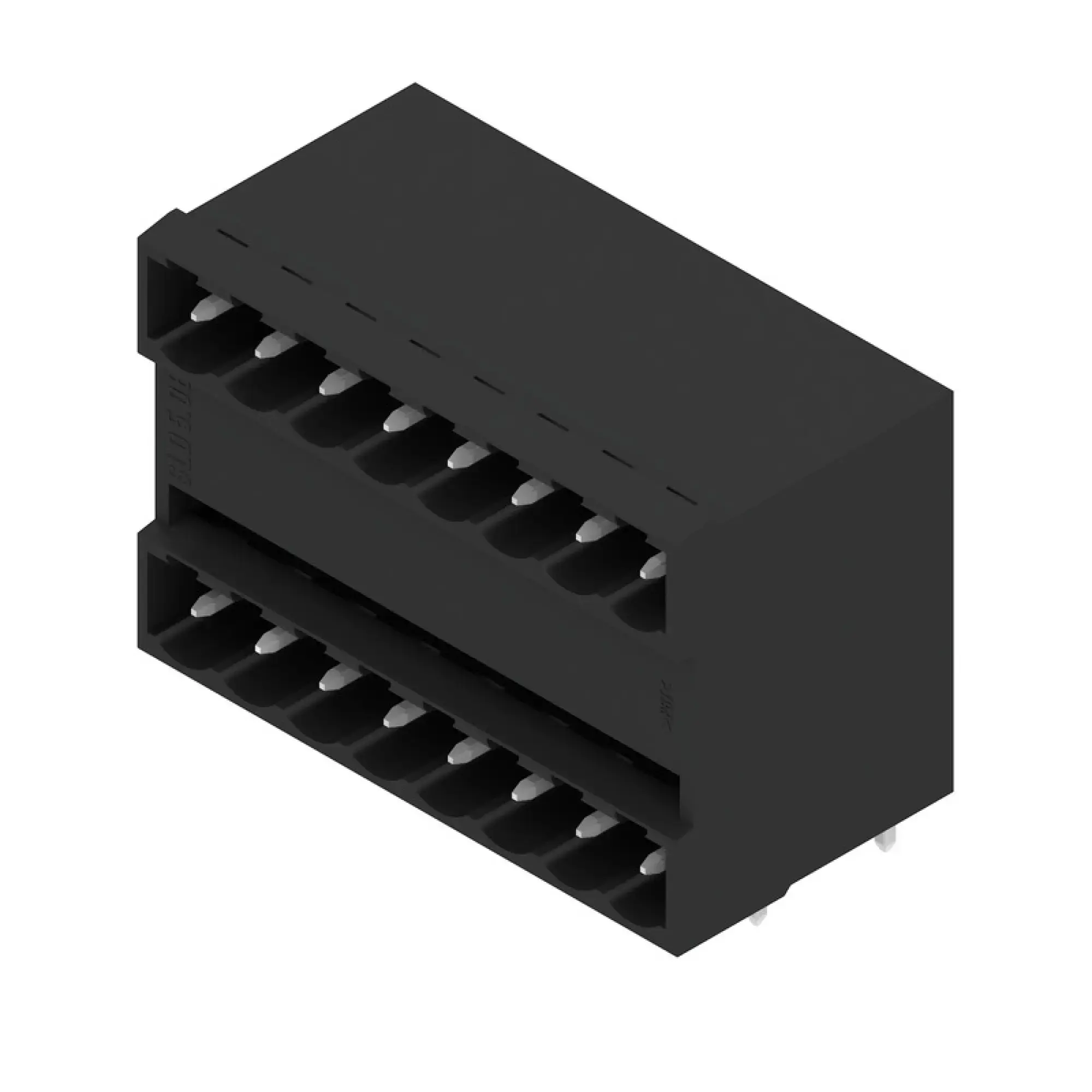 Weidmüller 1711510000 PCB connector (board connection), 250 V, 11 A, Pitch in mm: 5.08, Number of poles: 16, THT solder connection, Box (img_001)