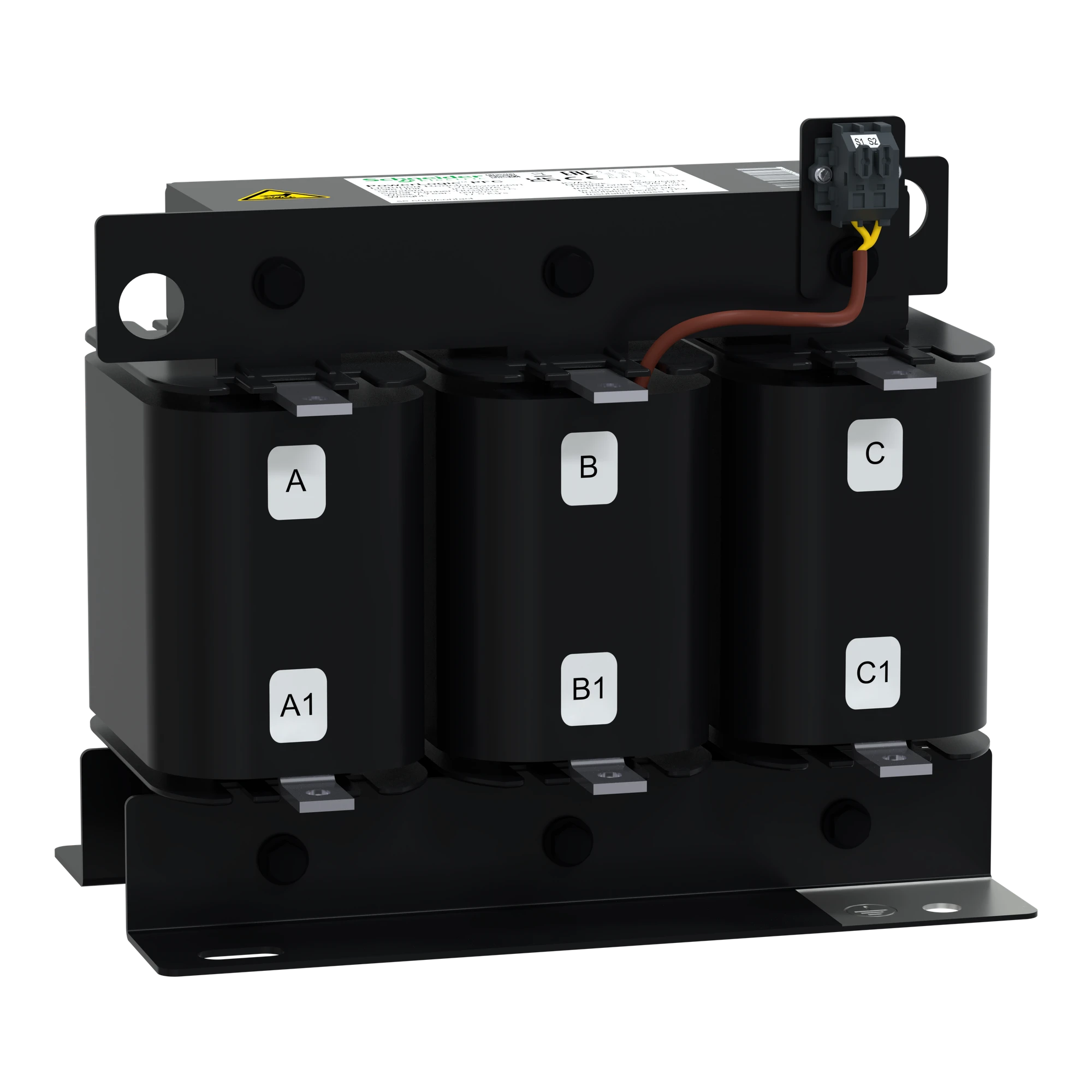 Schneider Electric LVR05250A69T Line Reactor, PowerLogic PFC, 25kvar, 210Hz, (4,2), 5.7%, 50Hz, 690V (img_001)