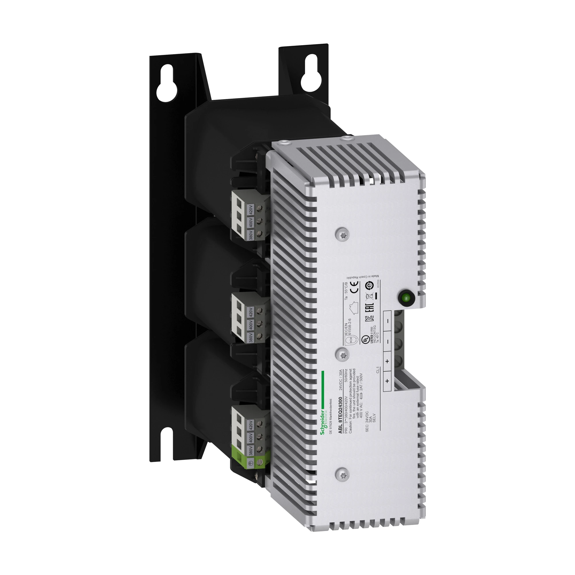Schneider Electric ABL8TEQ24300 Power Supply, Modicon ABL8, Rectified, Filtered, 3-phase, 400V AC, 24V DC, 30A, 720W (img_001) Schneider Electric ABL8TEQ24300 Power Supply, Modicon ABL8, Rectified, Filtered, 3-phase, 400V AC, 24V DC, 30A, 720W (img_001)