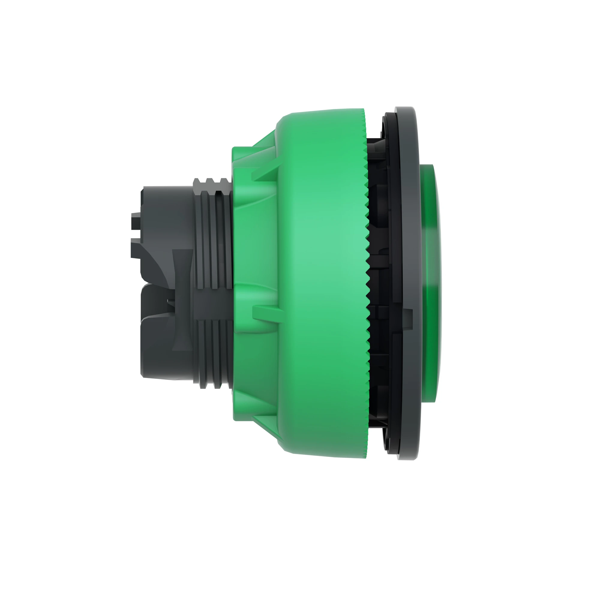 Schneider Electric ZB5FW133 Illuminated Pushbutton, Front Element, Harmony XB5F, Plastic, 30mm, Green, Projecting, for Universal LED (img_002)