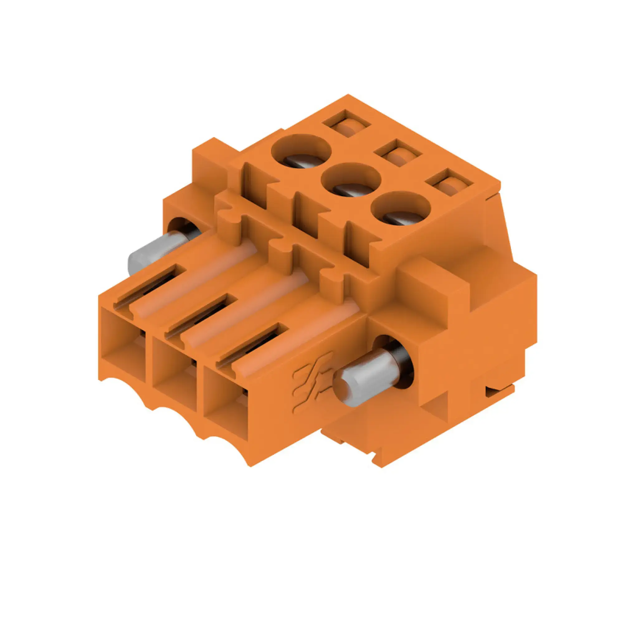 Weidmüller 1606650000 PCB connector (wire connection), 160 V, 17 A, Pitch in mm: 3.50, 1.5 mm², Number of poles: 3, Clamping yoke connection, Box (img_001)
