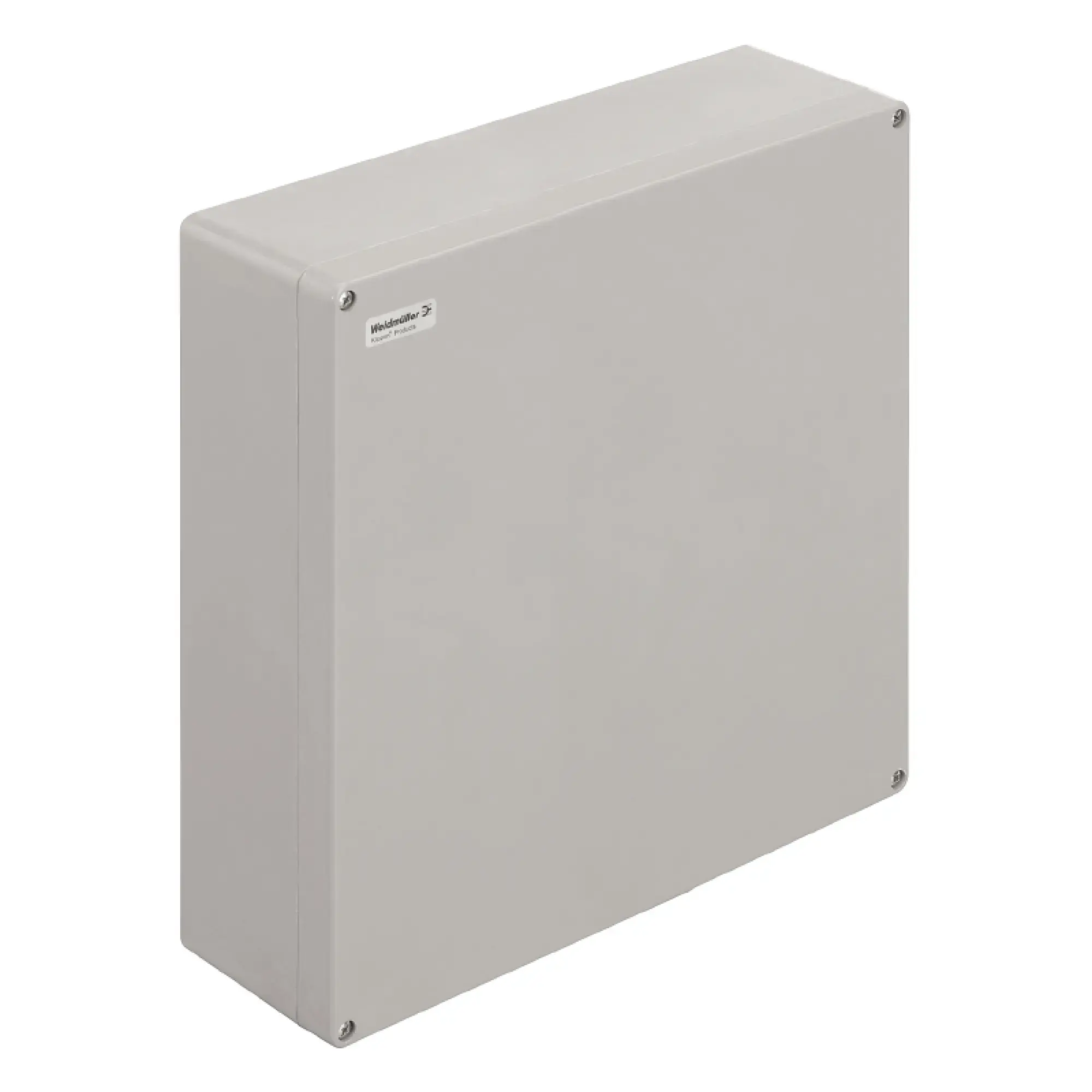 Weidmüller 1305970000 Plastic housing, Klippon POK (polyester empty enclosure), 400 x 405 x 120 mm, Gland plates: , Glass fibre-reinforced polyester, untreated, polished, S (img_001)