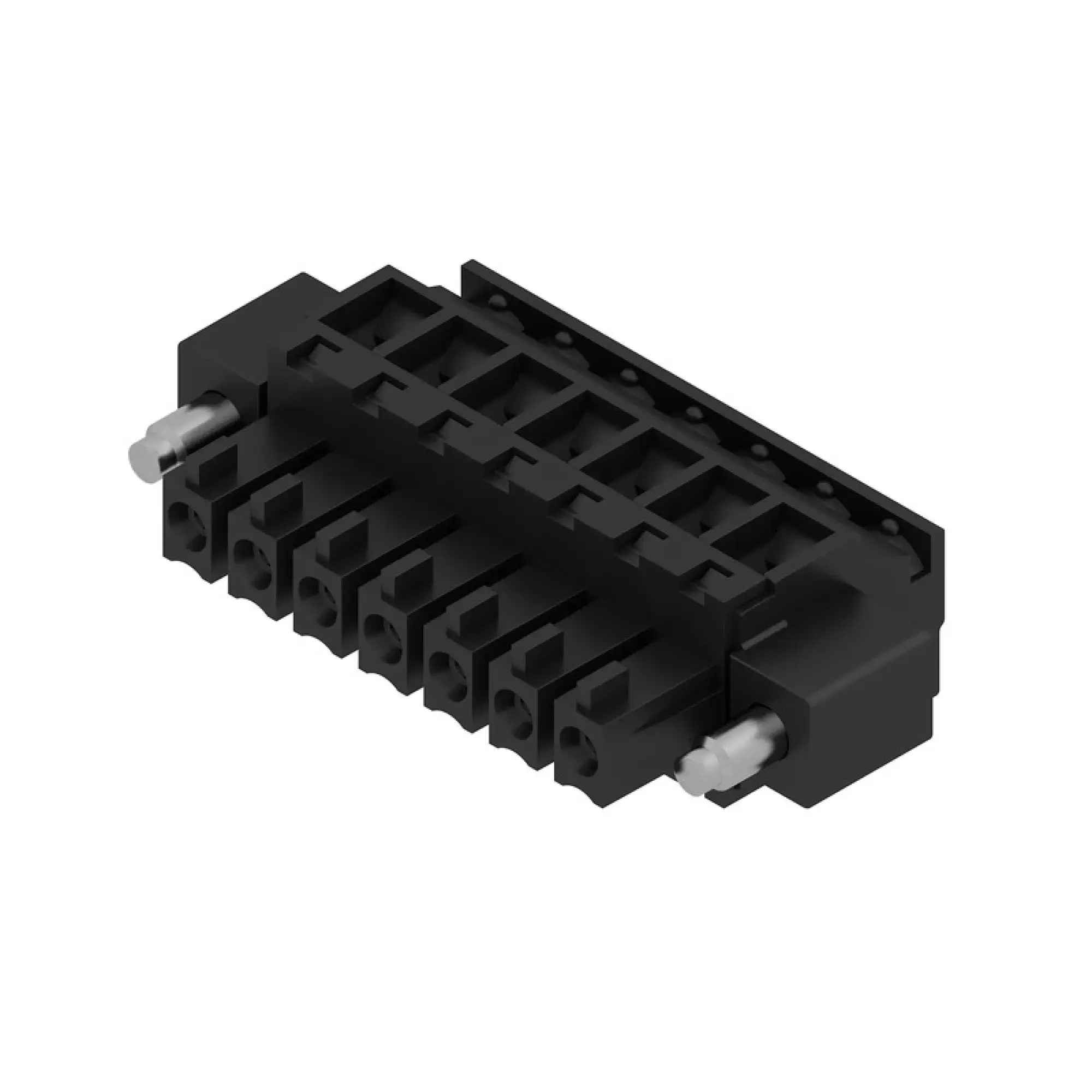 Weidmüller 1845690000 PCB connector (wire connection), 160 V, 17.5 A, Pitch in mm: 3.81, 1.5 mm², Number of poles: 7, Clamping yoke connection, Box (img_001)