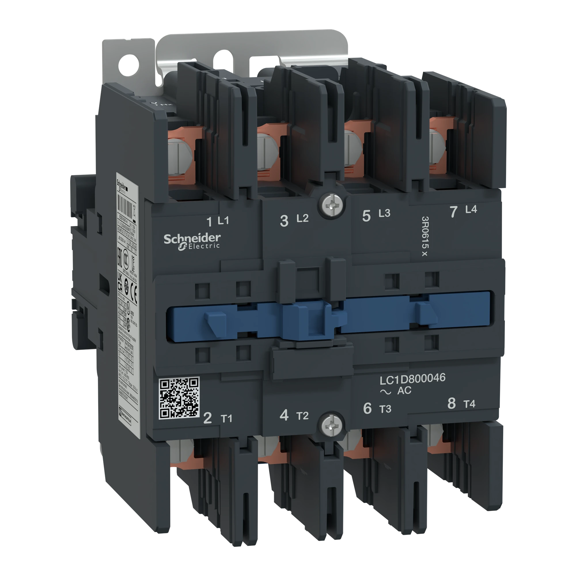Schneider Electric LC1D800046P7 Power contactor LC1D 4p, coil 230 V AC (img_001) Schneider Electric LC1D800046P7 Power contactor LC1D 4p, coil 230 V AC (img_001)