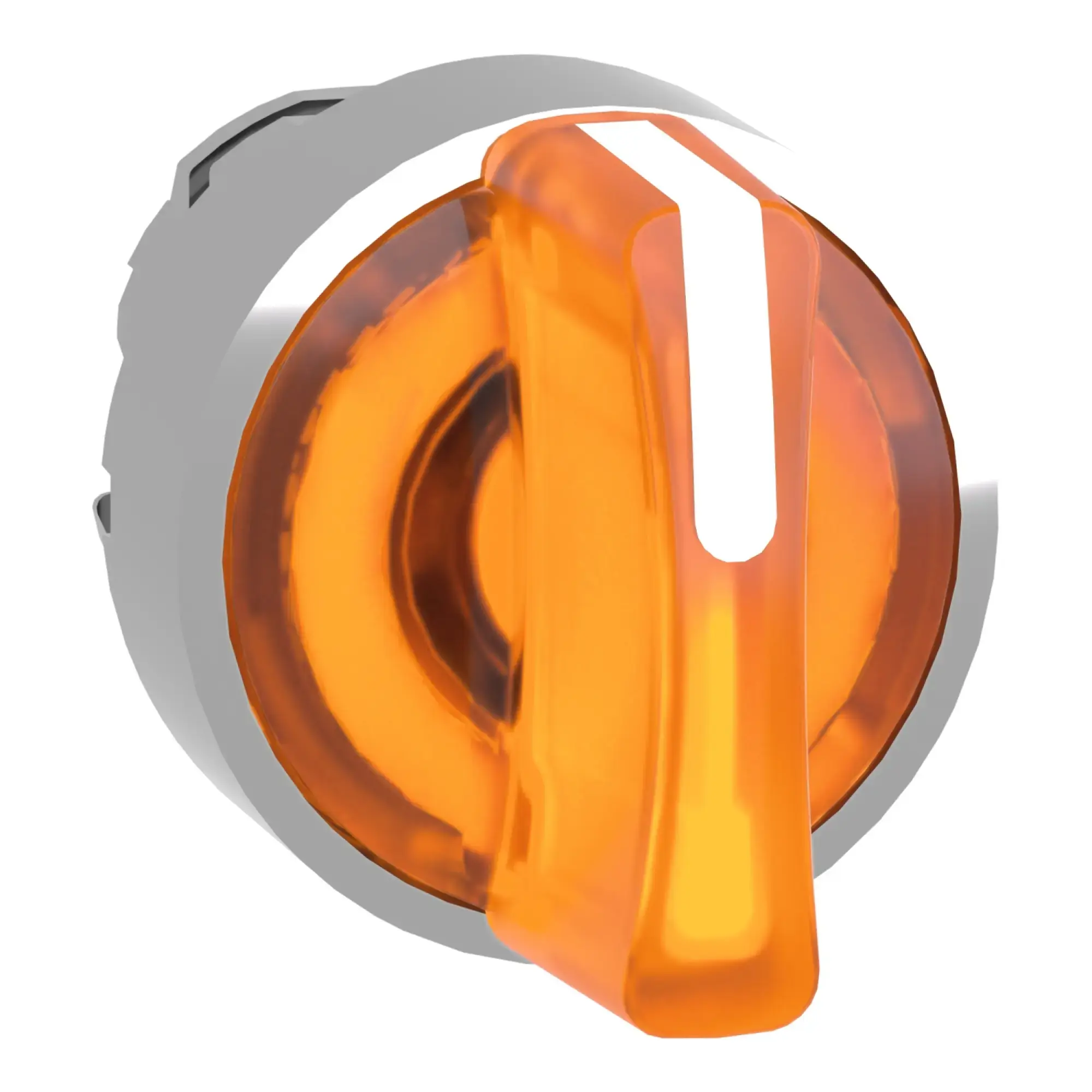 Schneider Electric ZB4BK1753 Illuminated Selector Switch, Front Element, Harmony XB4, Metal, 22mm, Orange, for Universal LED, 3 Positions, Momentary Left (img_010)