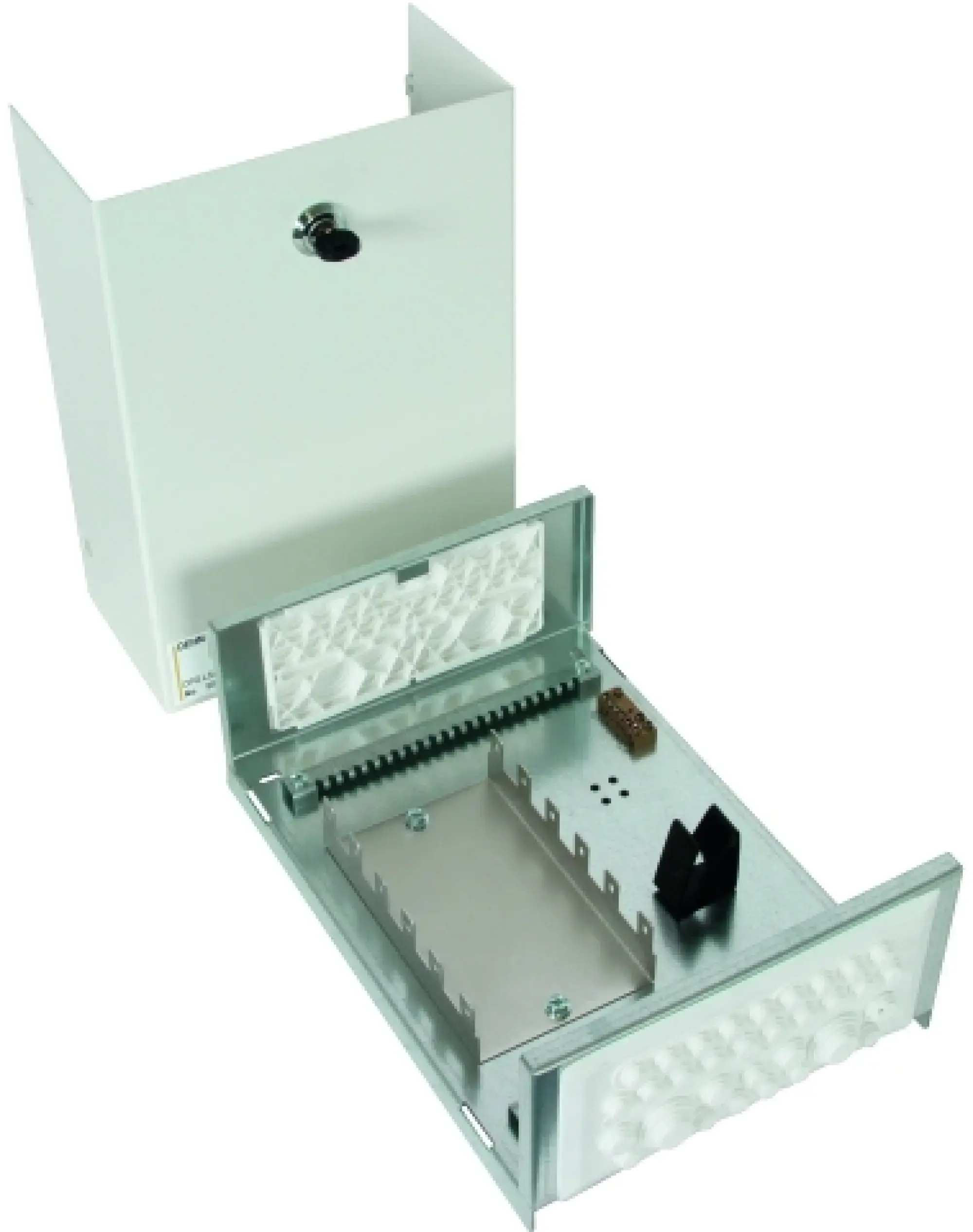 Dehn 906101 DEHN enclosure for equipotential bonding for 6 LSA blocks 10/2 (img_001)