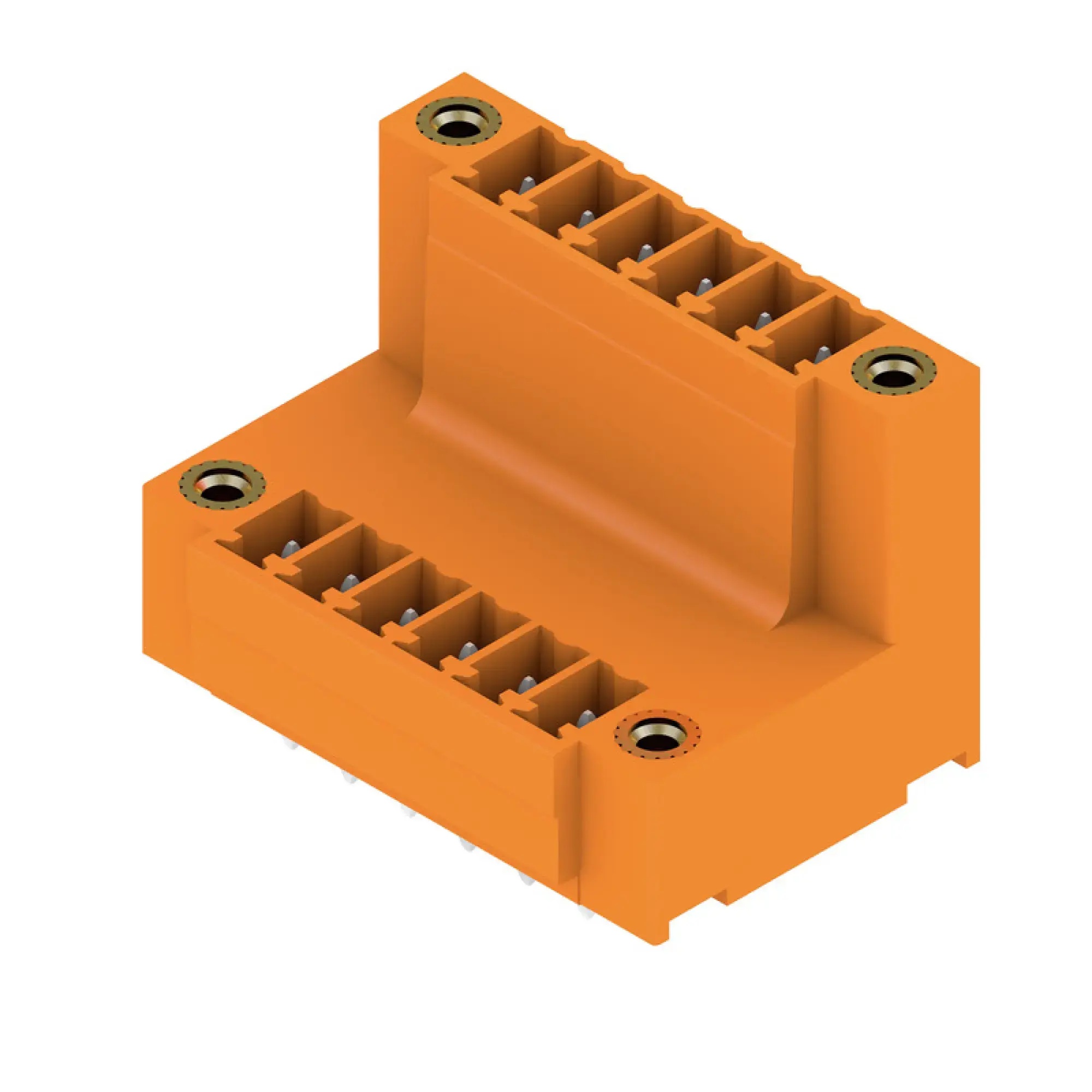 Weidmüller 1035030000 PCB connector (board connection), 160 V, 17.5 A, Pitch in mm: 3.81, Number of poles: 12, THT solder connection, Box (img_001)