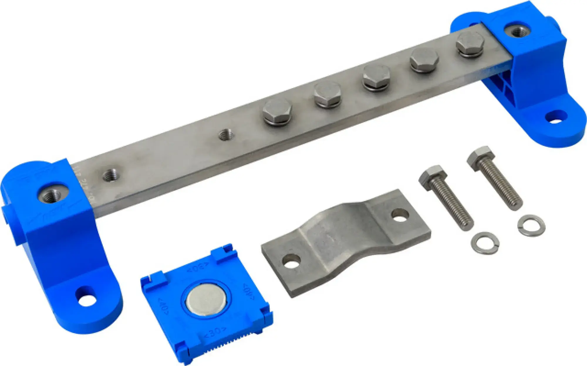 Dehn 472410 Equipotential bonding bar for Ex areas of zone 1/21, 2/22 1x flat and 5x cable lug (img_003) Dehn 472410 Equipotential bonding bar for Ex areas of zone 1/21, 2/22 1x flat and 5x cable lug (img_003)