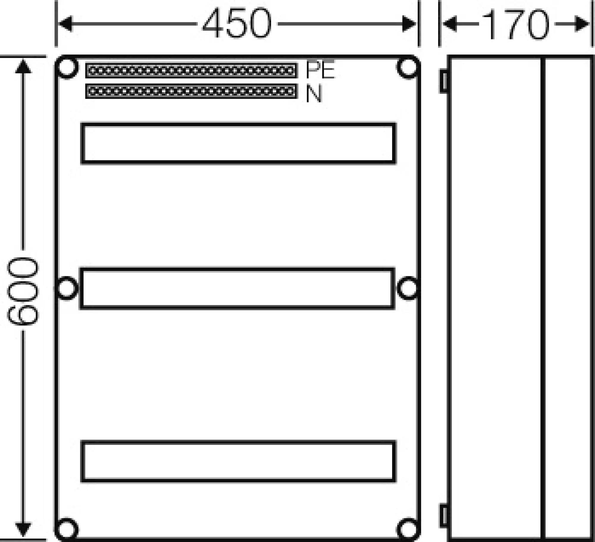 Hensel 20001415 Mi-Automatengehäuse, 54 Teilungseinheiten (3x18x18 mm), IP 65 Mi 1654 (img_002) Hensel 20001415 Mi-Automatengehäuse, 54 Teilungseinheiten (3x18x18 mm), IP 65 Mi 1654 (img_002)